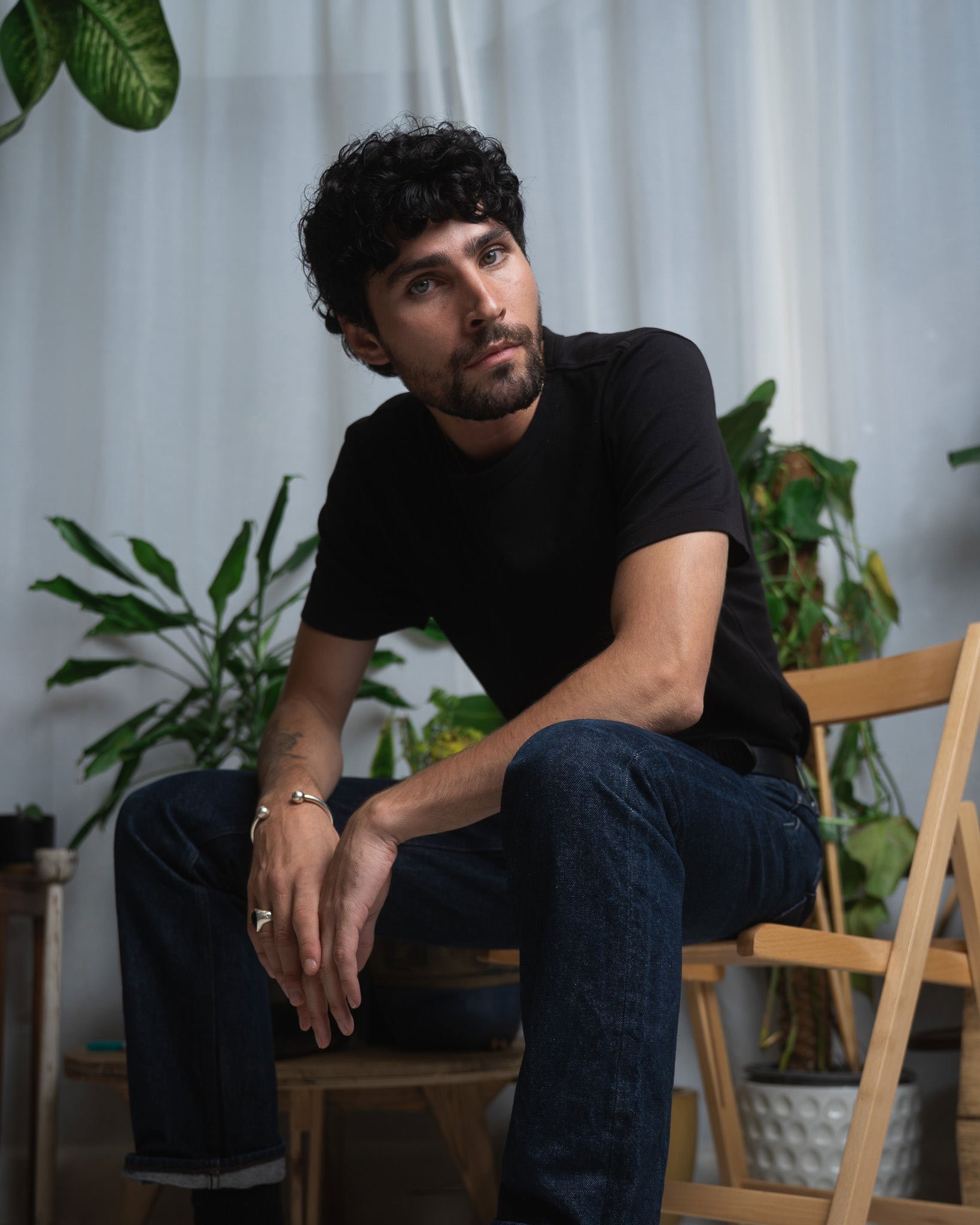 Studio professional headshot taken in Hackney