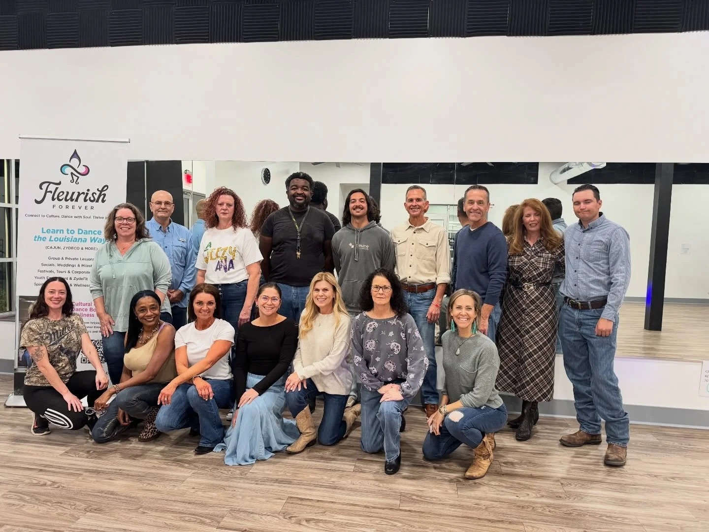 As always, we had a full house and full hearts for Louisiana Dance Nights! This little group of dancers showed up and showed out! I LOVE MY JOB. 💃❤️&zwj;🔥🪗

#zydecodancing #zydeco #zydecomusic #fleurishforever