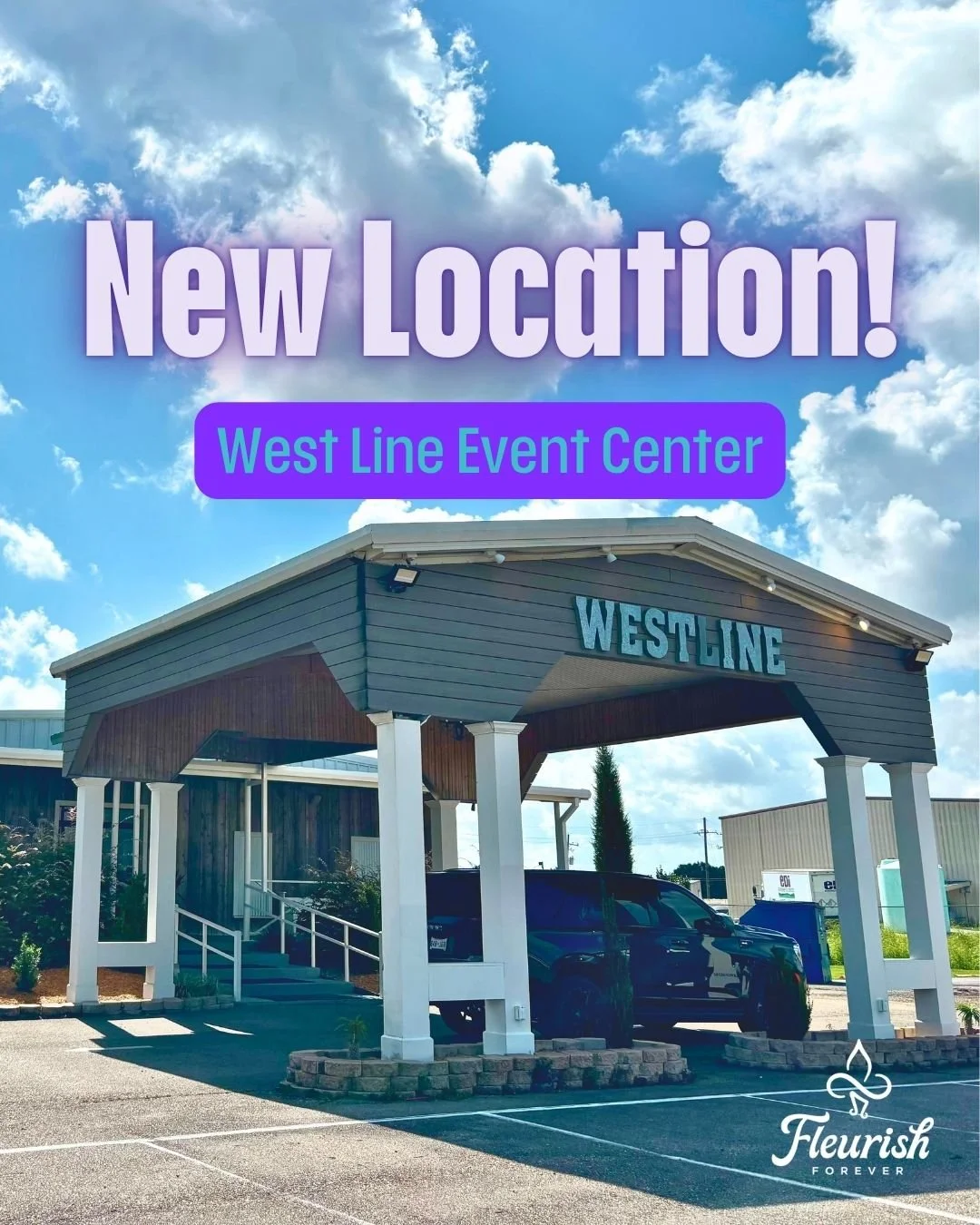 We&rsquo;re stepping into a NEW space, y&rsquo;all! 💗🩵💜

Fleurish Forever has a new home for our classes at West Line Event Center in Scott! 💃🏽✨

A new space means even more room to move, connect, and celebrate the Louisiana culture we love so m