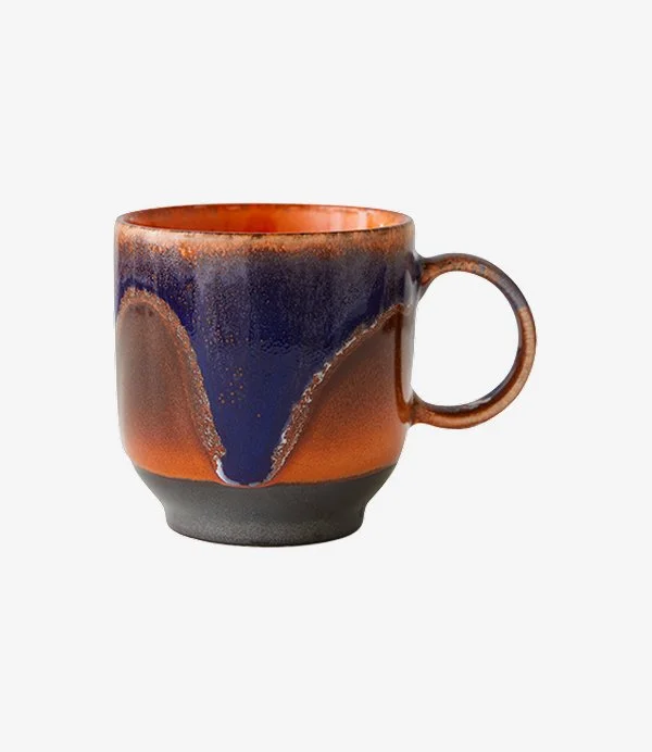 70s ceramics café mug