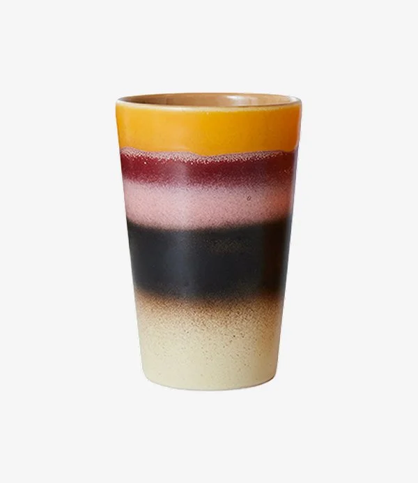 70s ceramics tea mug