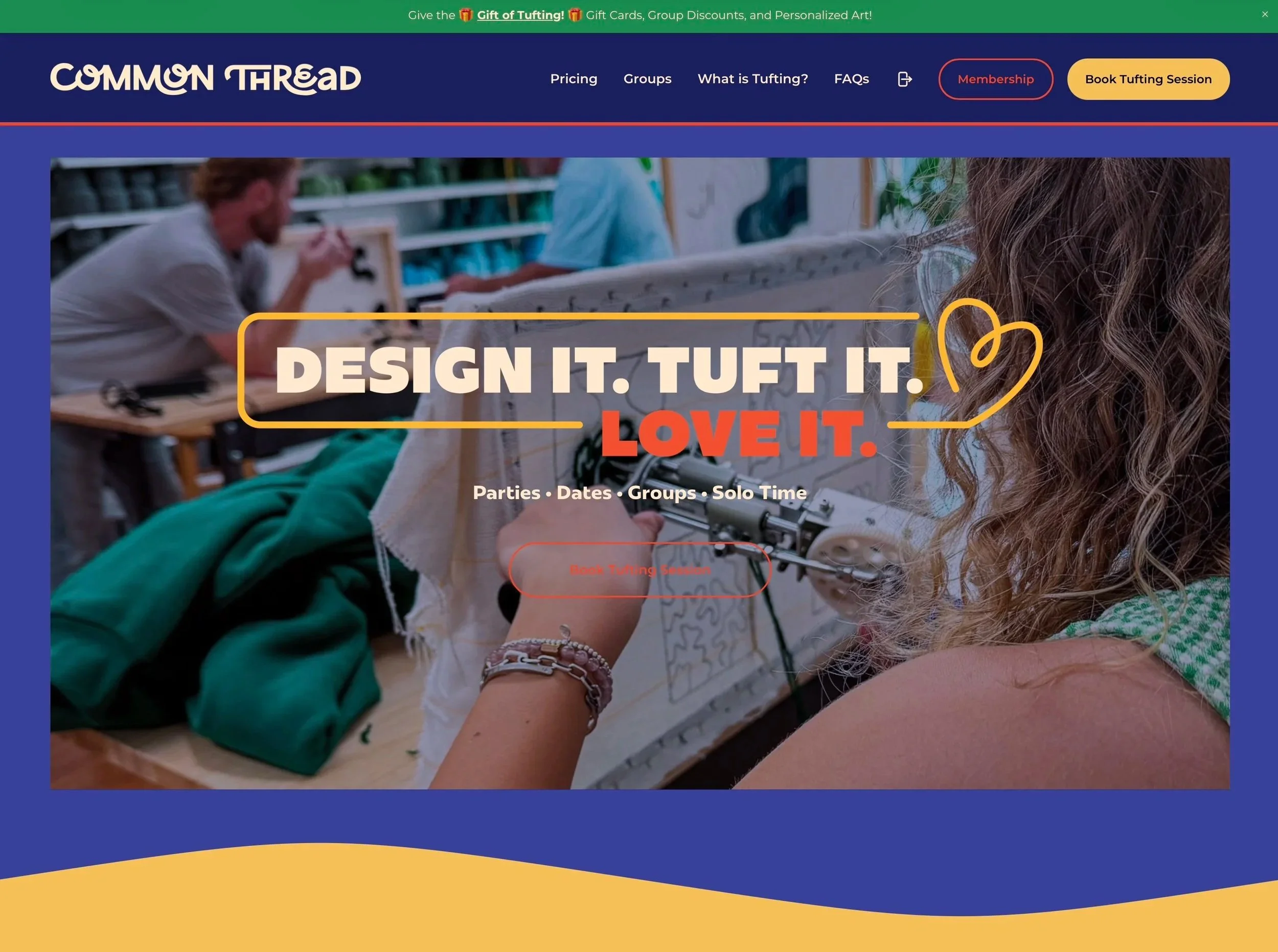 Tufting / Crafts Studio Template