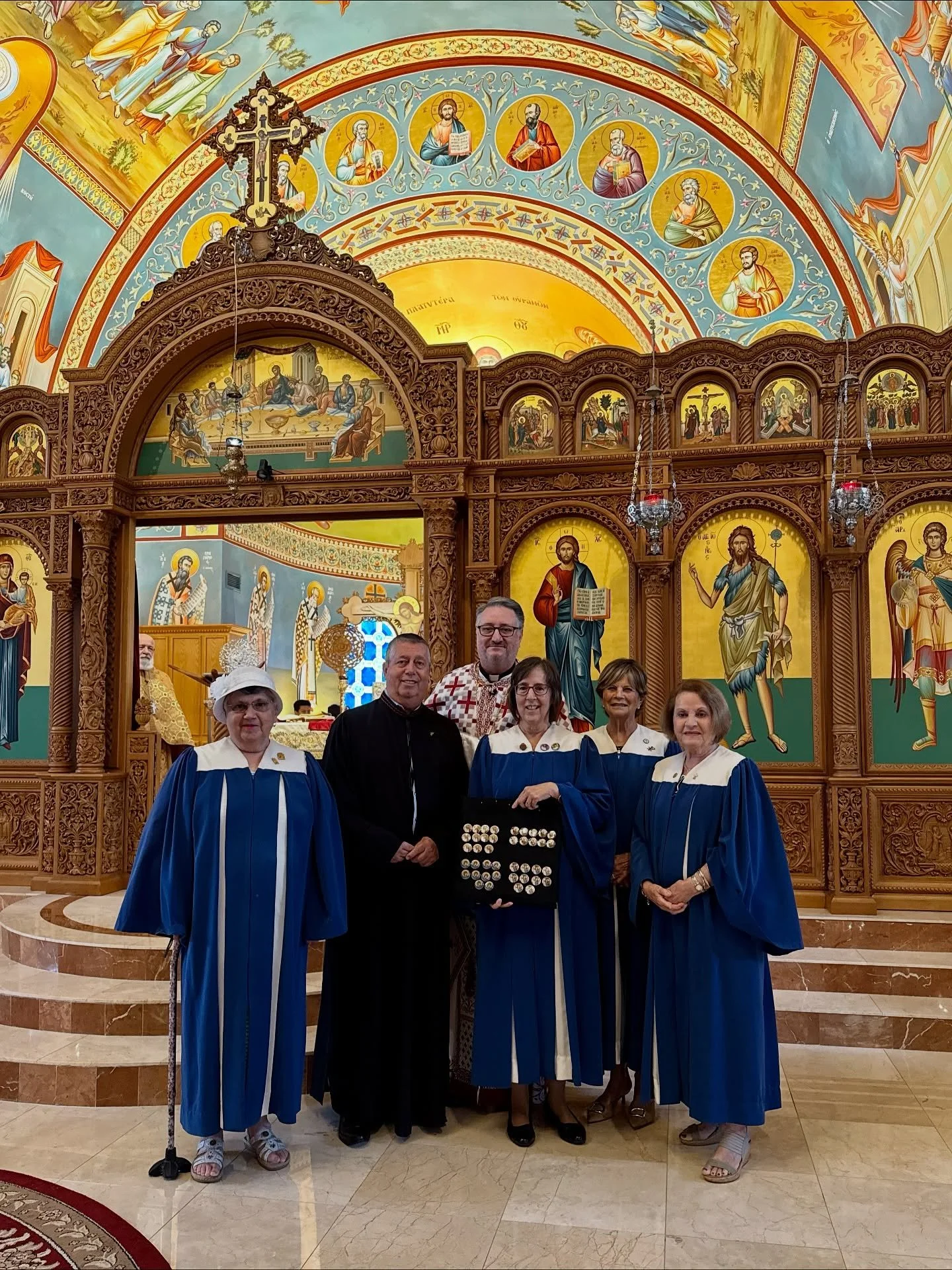 Today we honored those of us who have offered a joyful noise unto the Lord. Thank you to all who offer their gifts from God to his flock at Holy Trinity!