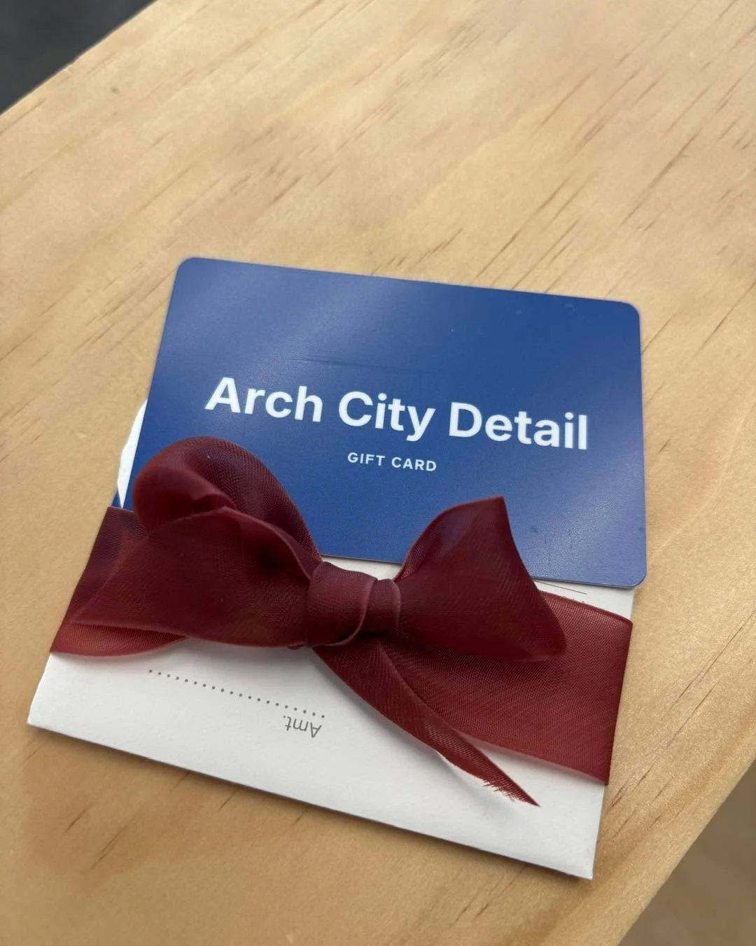 Don&rsquo;t forget to give the gift of a clean car this Christmas! Parents of messy kids, car enthusiasts, workers bringing dirty boots into their car, dog owners, everyone loves a clean car!
Gift cards available -call us with questions! 314-252-8950