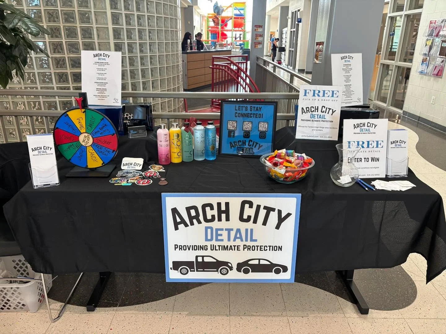 Use the YMCA in Fenton today for free!
Free smoothies, candy, stickers, games, coloring, snacks, raffles, and more!
9-12 RiverChase YMCA
We are giving away a Complete Interior and Exterior Detail!