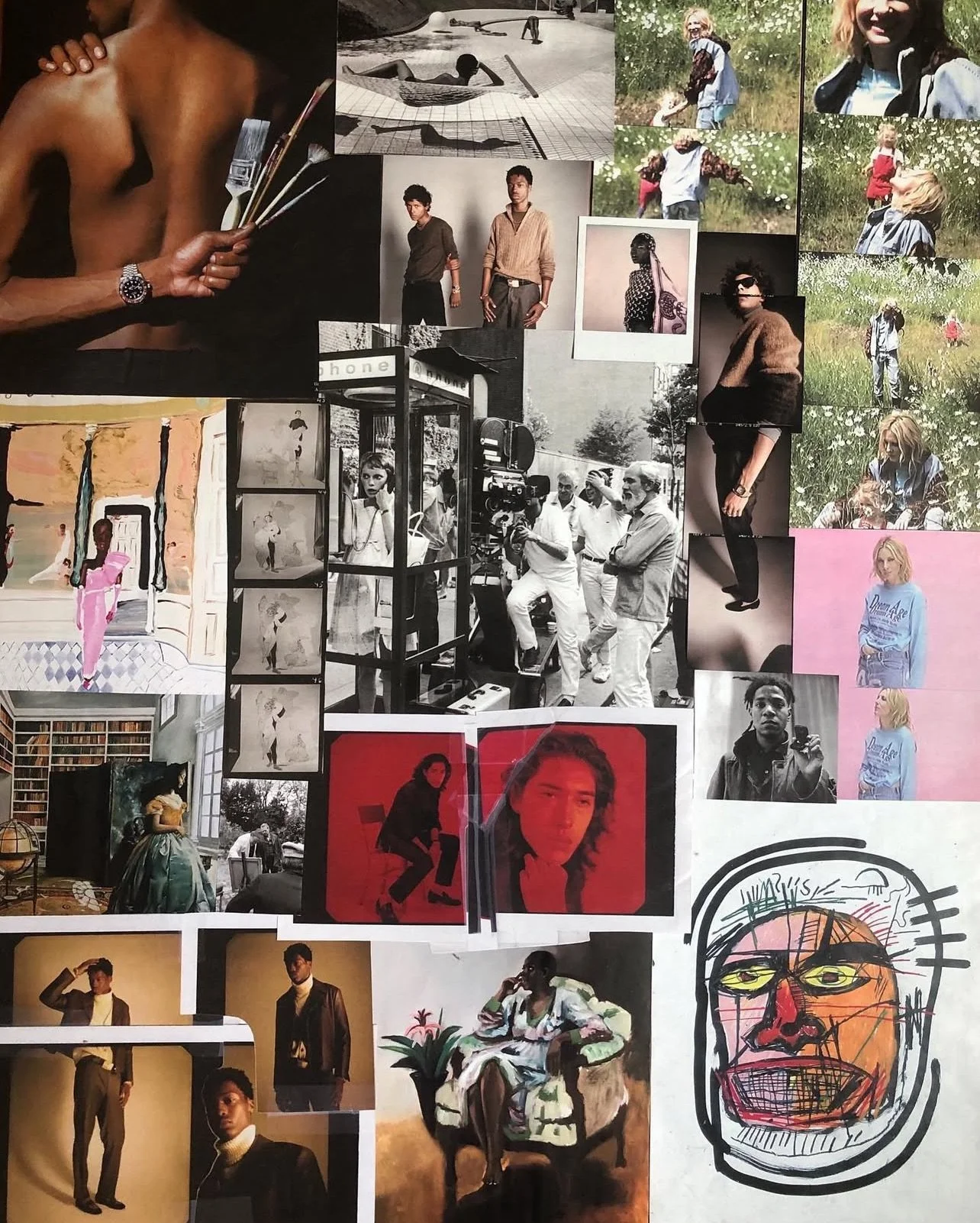 A moodboard created by Liz Keeter.