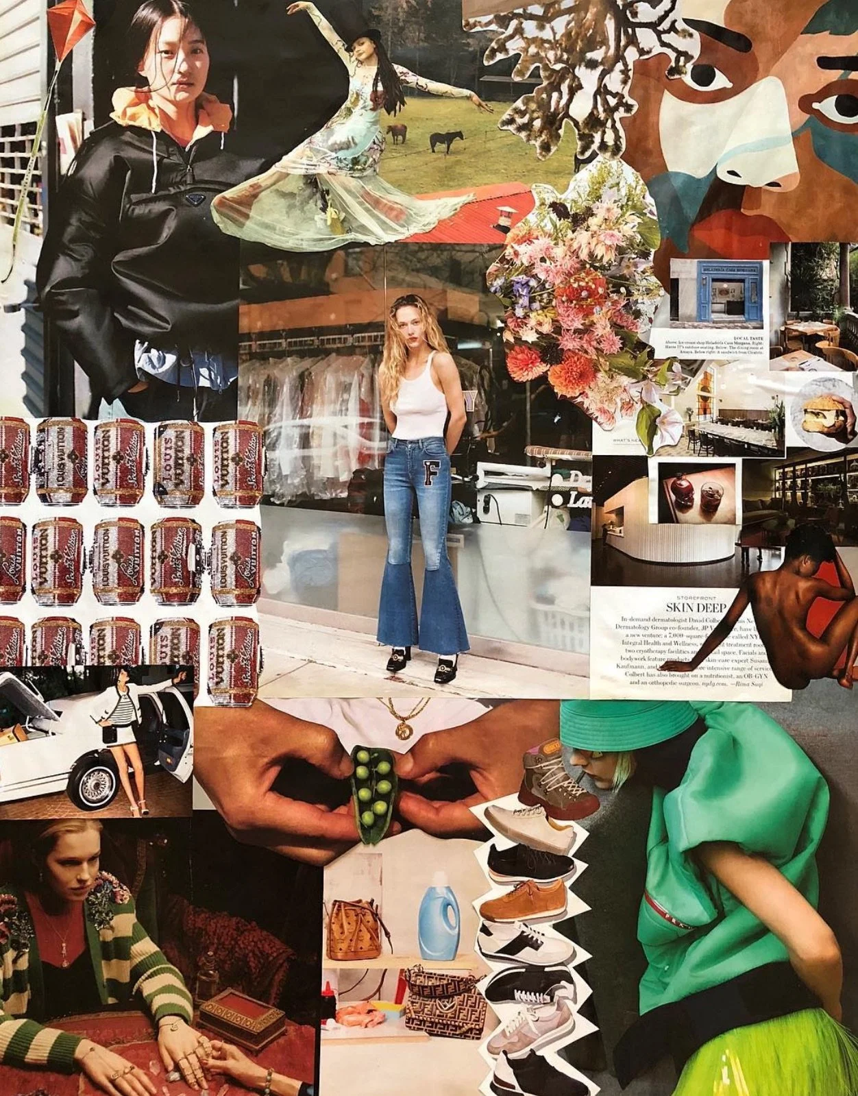 A moodboard created by Liz Keeter.