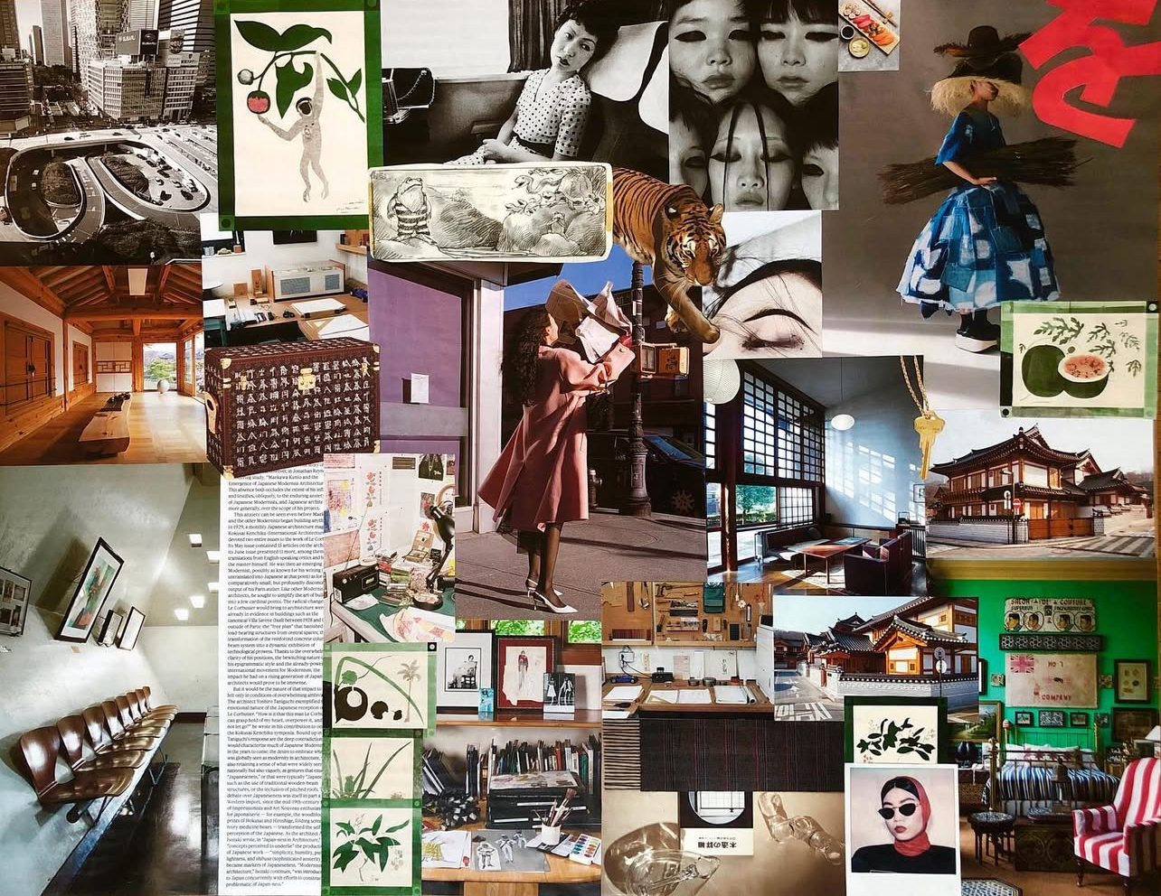 A moodboard created by Liz Keeter.