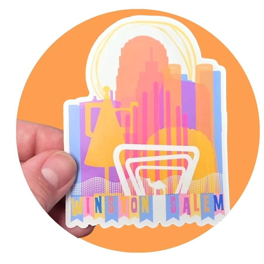 Celebrate Winston-Salem Sticker