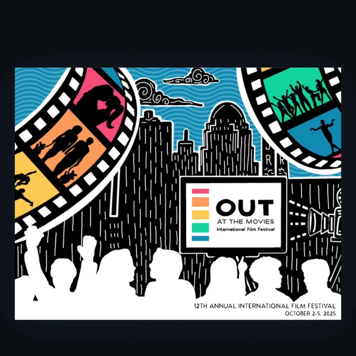 Major thanks to @outatthemovies for having me as their artist this year! Make sure you check out Out At The Movies film frstival from Oct 2-5 ❤️

#dtws #winstonsalem #outatthemovies #wsnc #queerjoy #filmfestival #movies #gaypride