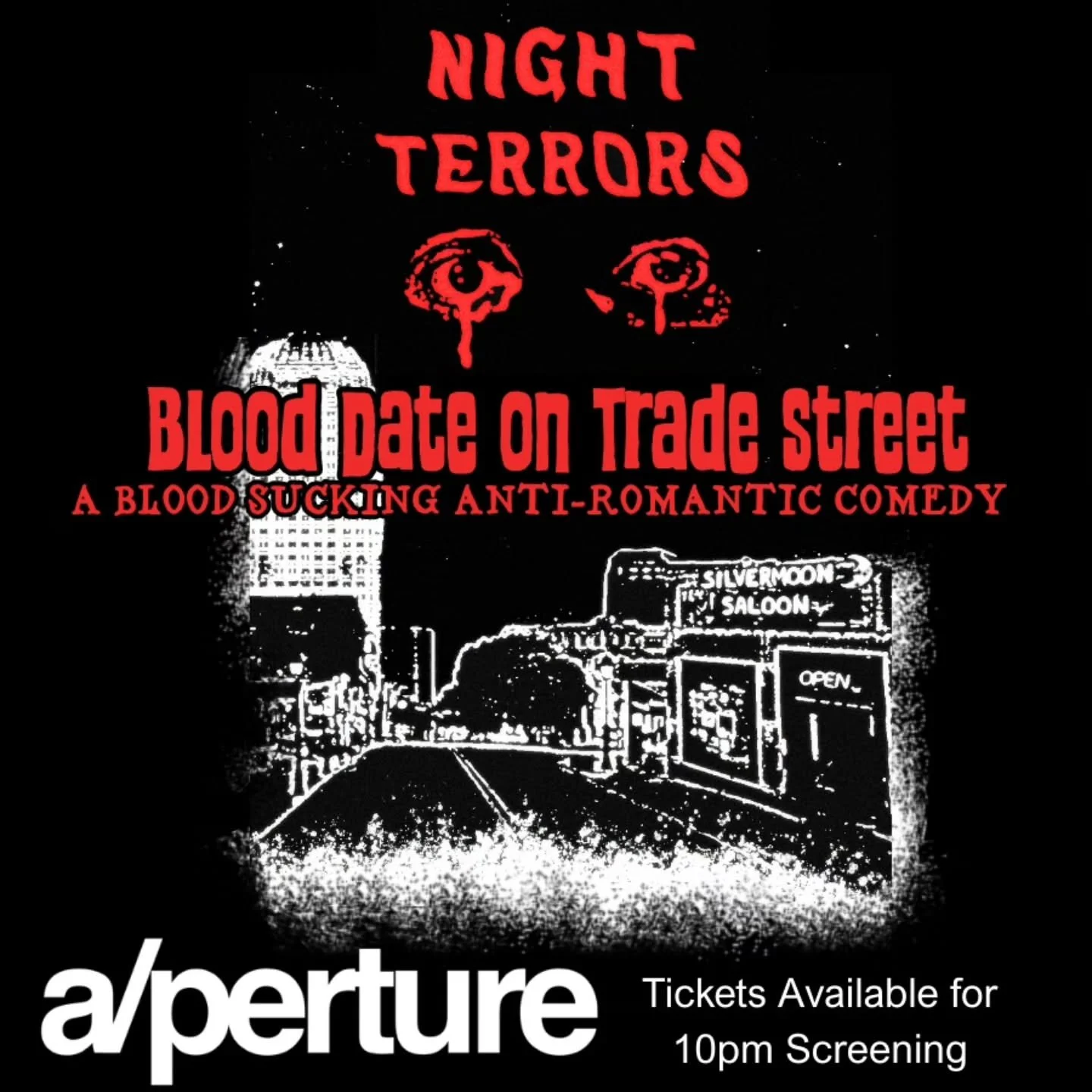 Come out THIS Saturday night for a true local production! Night Terrors: Blood Date on Trade Street (filmed last year) will be screening at a/perture cinema. 

Filmed by @calicobonnetproductions @chad_c_nance

Click over to my profile for a link to g