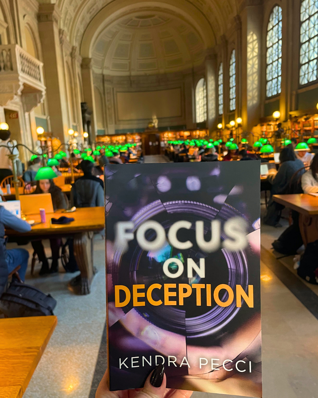 FOCUS ON DECEPTION at the Boston Public Library