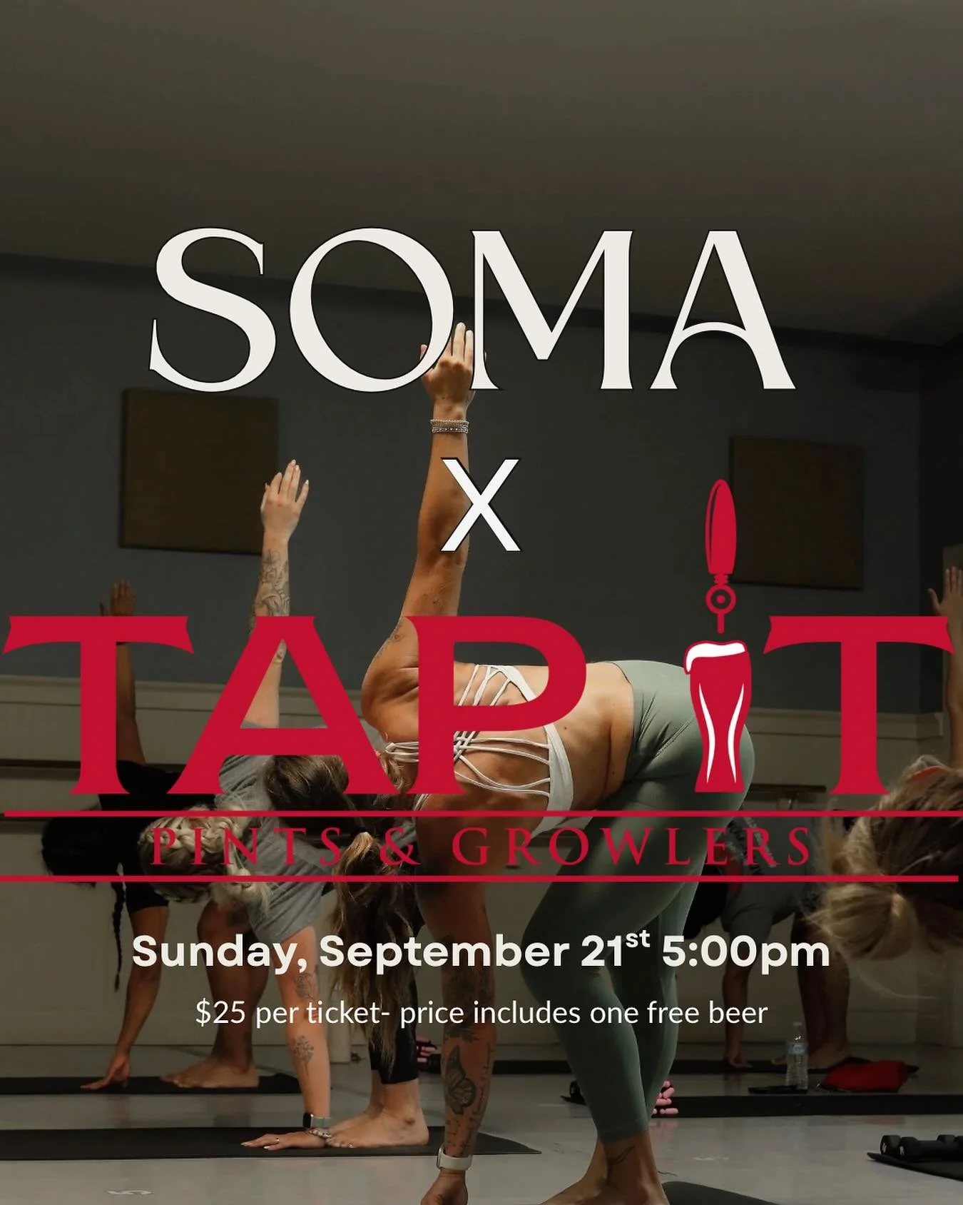 Saturdays = kids sports + college football. Sundays = RESET with Sculpt. 🍂✨
We&rsquo;re so excited to bring you a rooftop sculpt class at Tap-It on Sept 21st at 5:00pm. Enjoy the fall breeze, a full-body sweat, and of course&hellip; a post-class bee