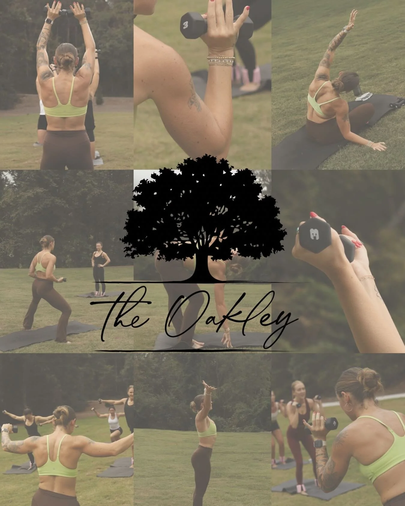 ✨Evening Sculpt at The Oakley on the Lake✨
Join us Sunday, October 13th at 6:30 PM for the perfect post-work reset. Unwind with an energizing sculpt class outdoors, surrounded by crisp fall air and stunning views. 🍂

Don&rsquo;t forget to bring your