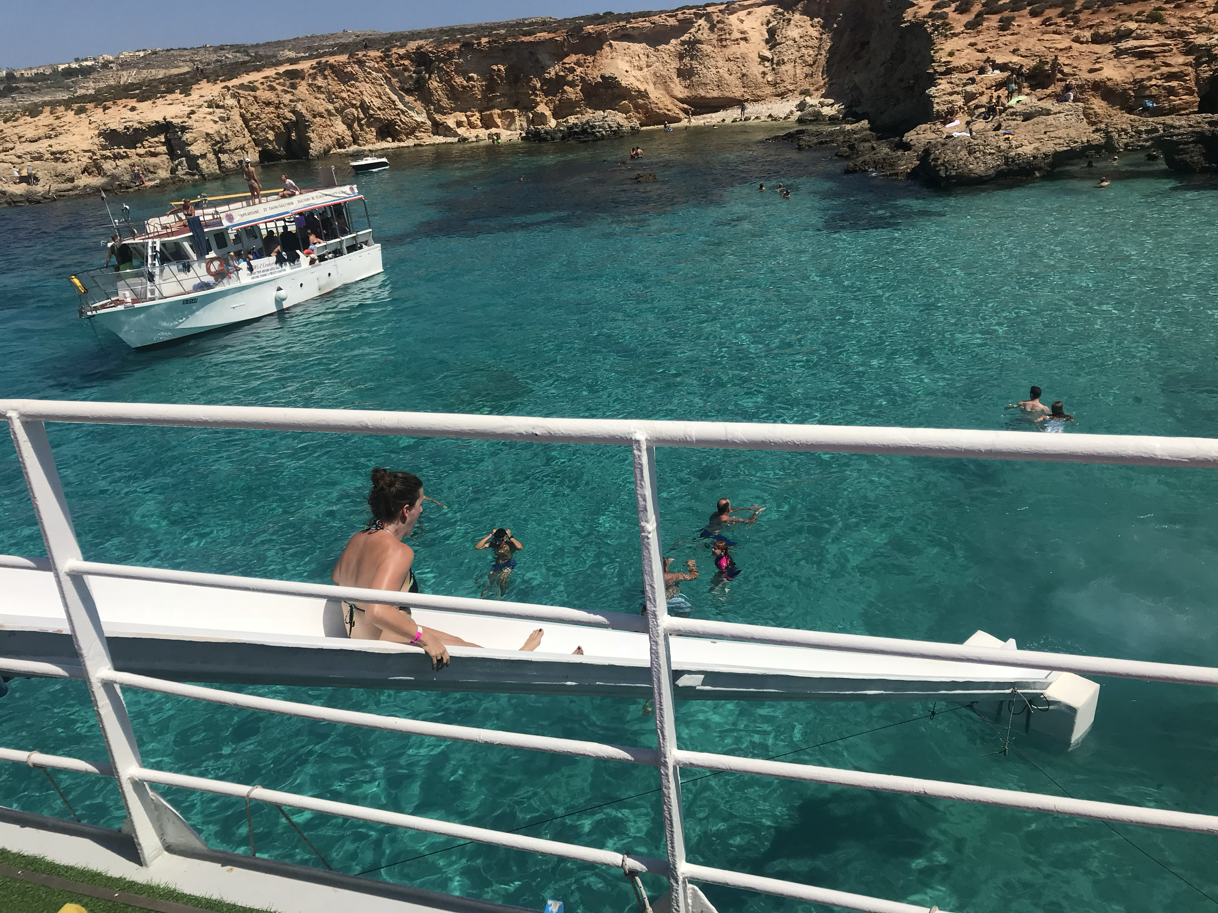 Boat slides in Malta