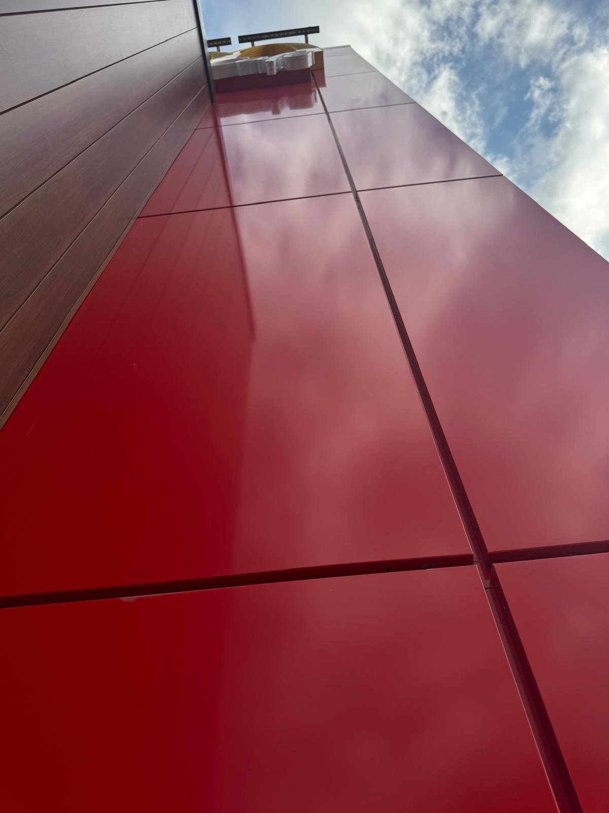 Upward close up of red panel.jpg
