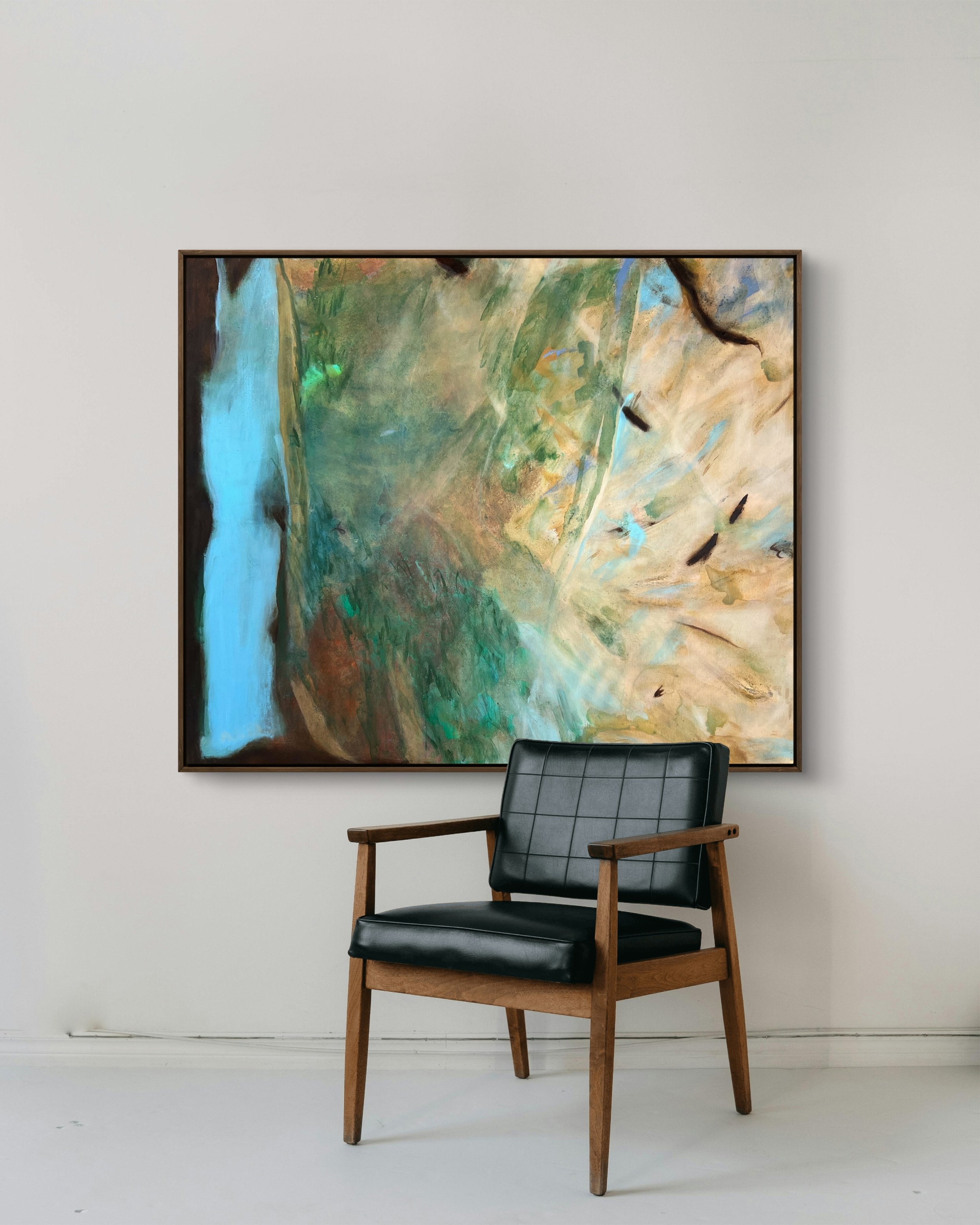Barefoot, 100 x 120cm