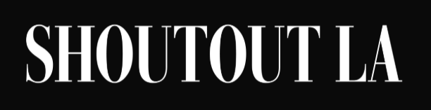 Black background with white text that reads "SHOUTOUT LA" in large, bold letters.