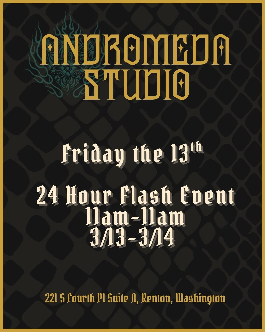 in case you missed it earlier&hellip; 👀🖤

we&rsquo;re doing it again.

✨ 24 HOURS OF FLASH
Friday, March 13th &mdash; 11:00 AM
through Saturday, March 14th &mdash; 11:00 AM

did we fully recover from the 36-hour event in february? absolutely not 😅