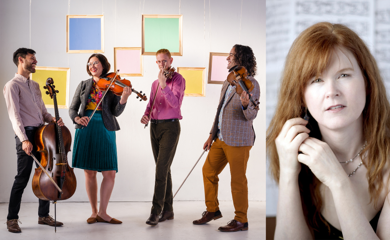 Friction Quartet with Sarah Cahill, piano