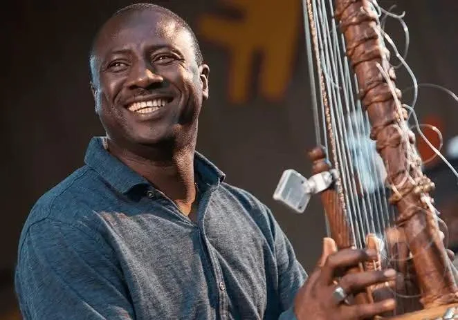 Join us Sunday, Oct 4th at 4 pm for the Mainstage Performance of FROM MALI TO AMERICA featuring Yacouba Sissoko (pictured), percussionist Idrissa Kon&eacute;, both from Mali, and Silk Road cellist @blockcello. Link in bio. #blackartsweeksf #noevalley