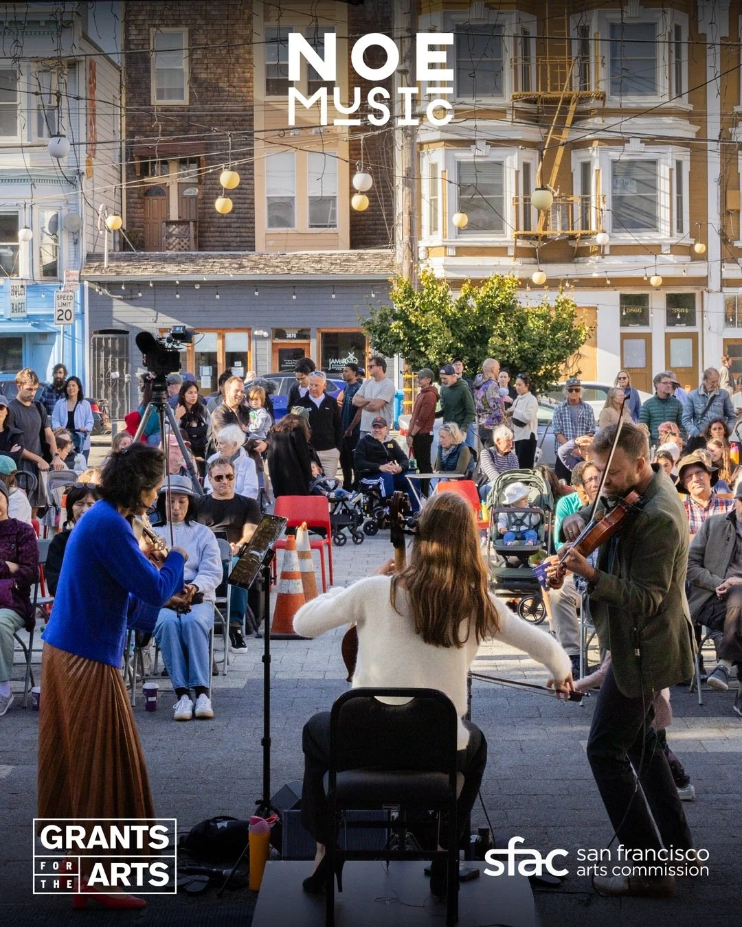 Noe Music is grateful and proud to announce that we have received a generous grant from Grants for the Arts (GFTA), a program of the City and County of San Francisco and San Francisco Arts Commission. This support will help us to further our mission 