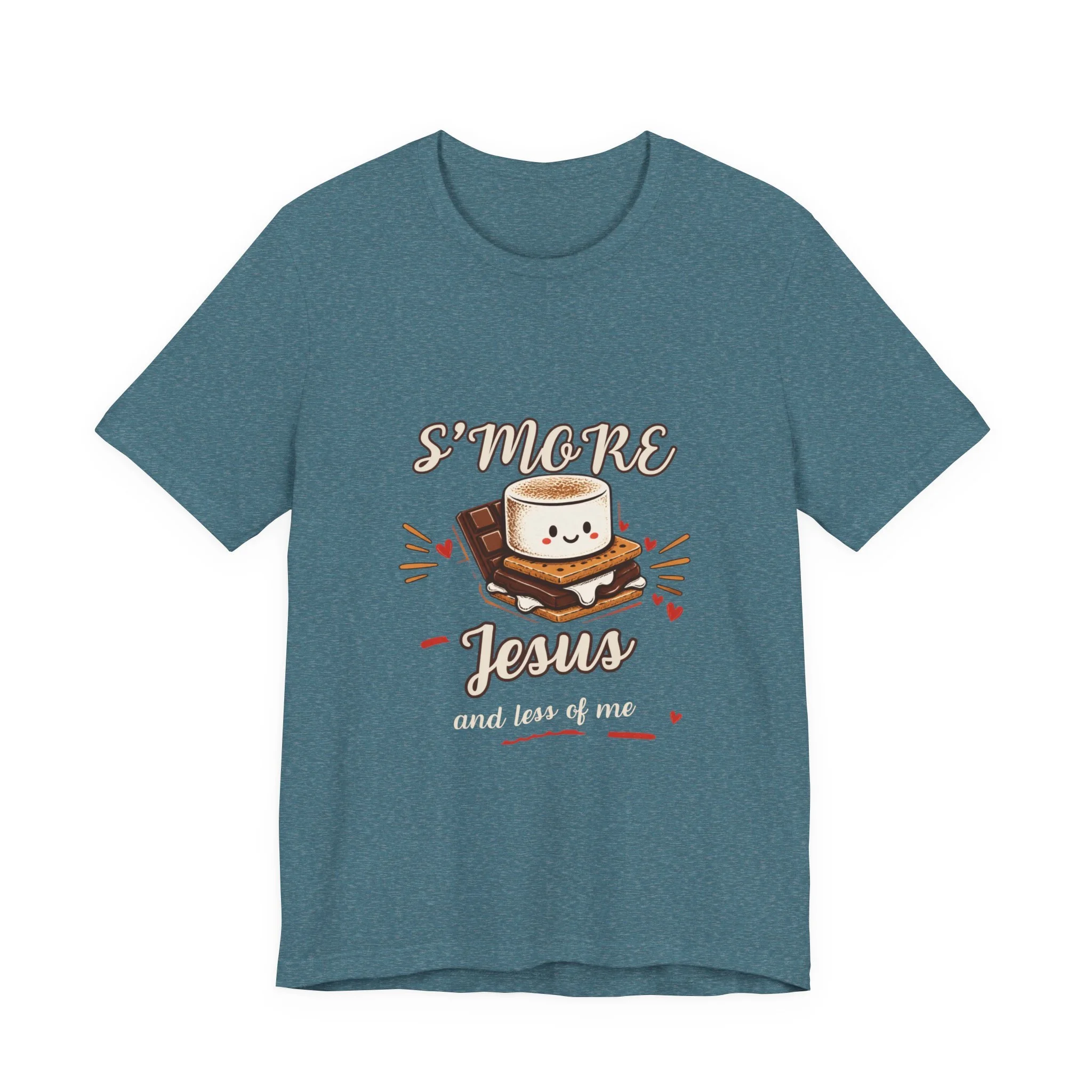 S'more Jesus Tee — Cute Campfire Christian Graphic T-Shirt