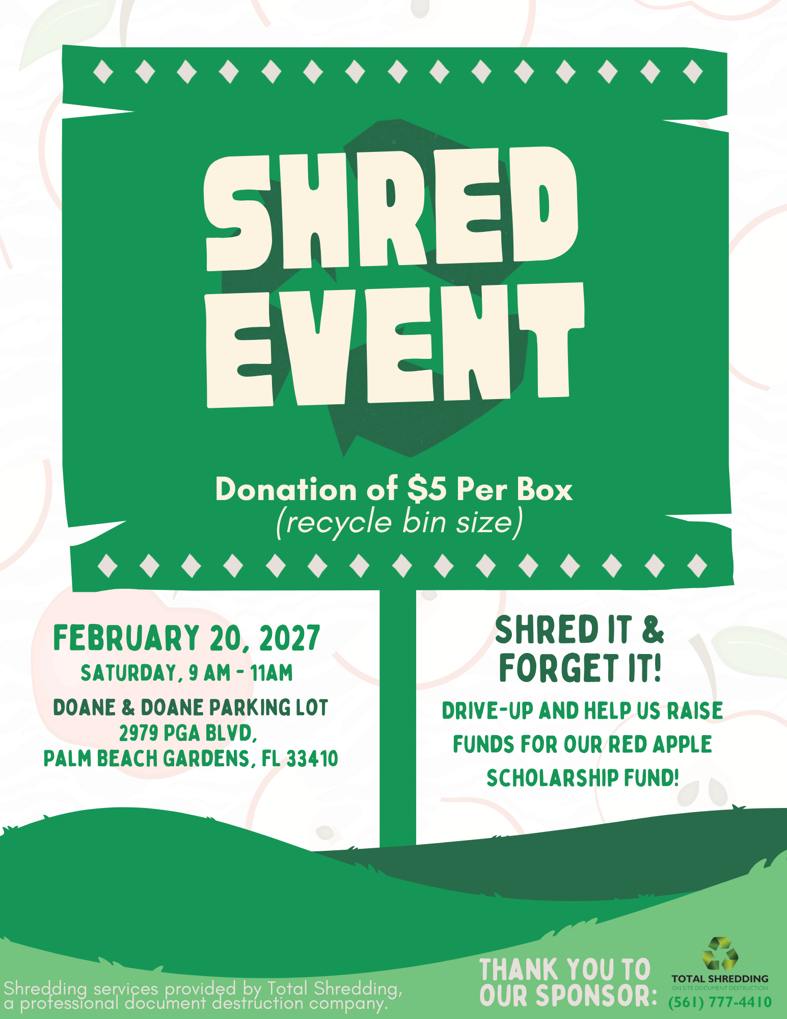 2027 Shred Event