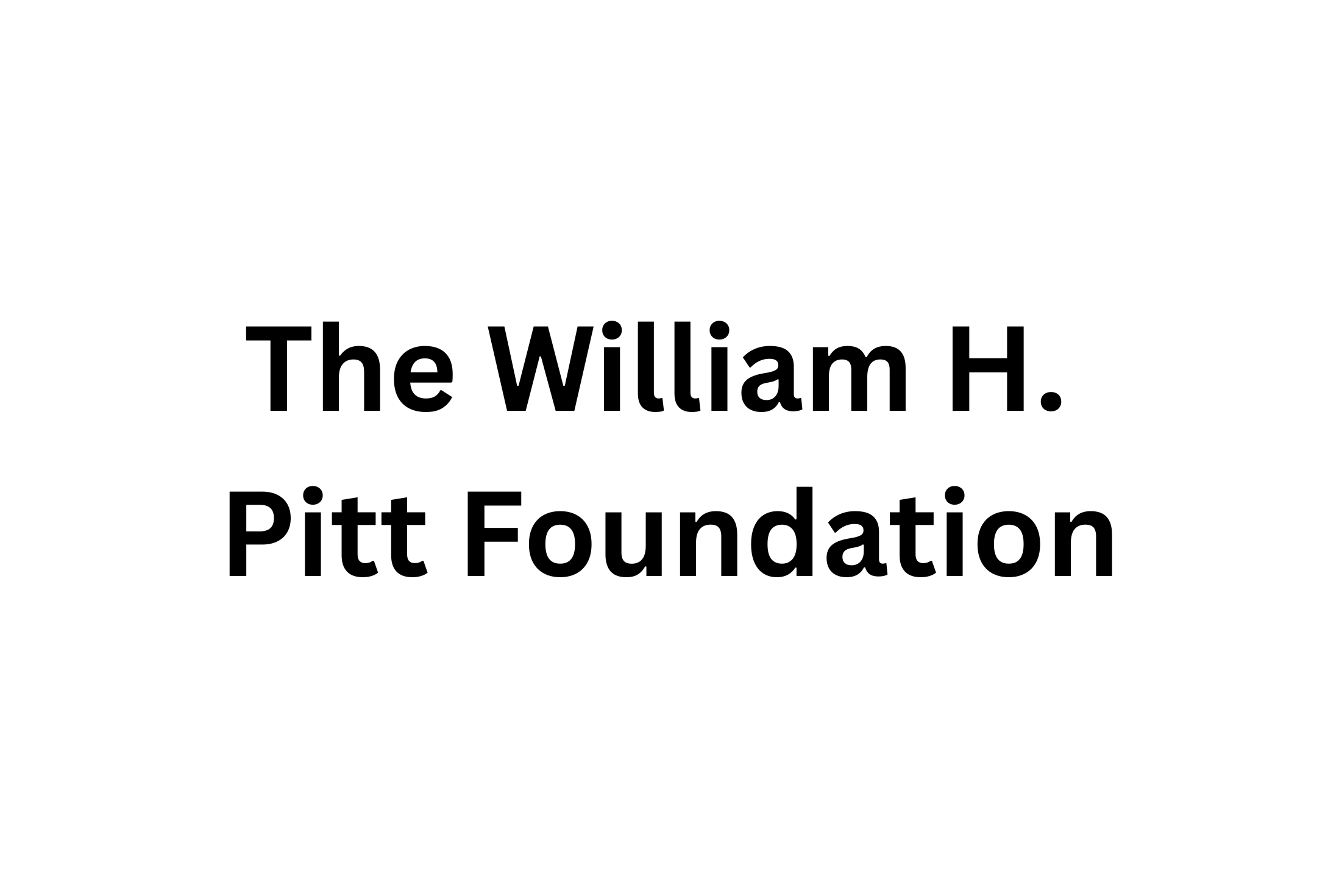 The William H. Pitt Foundation.png