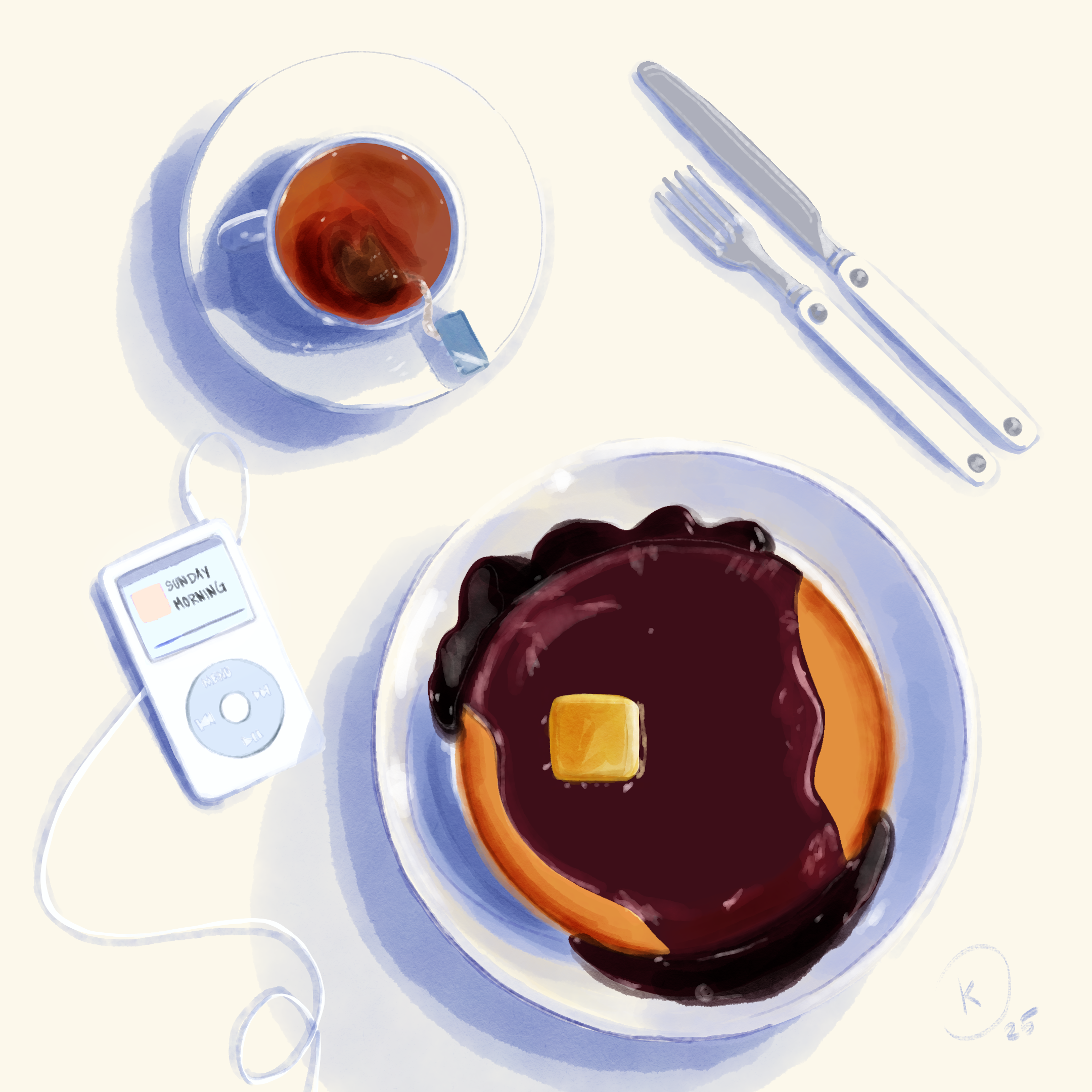 Illustrated with Photoshop