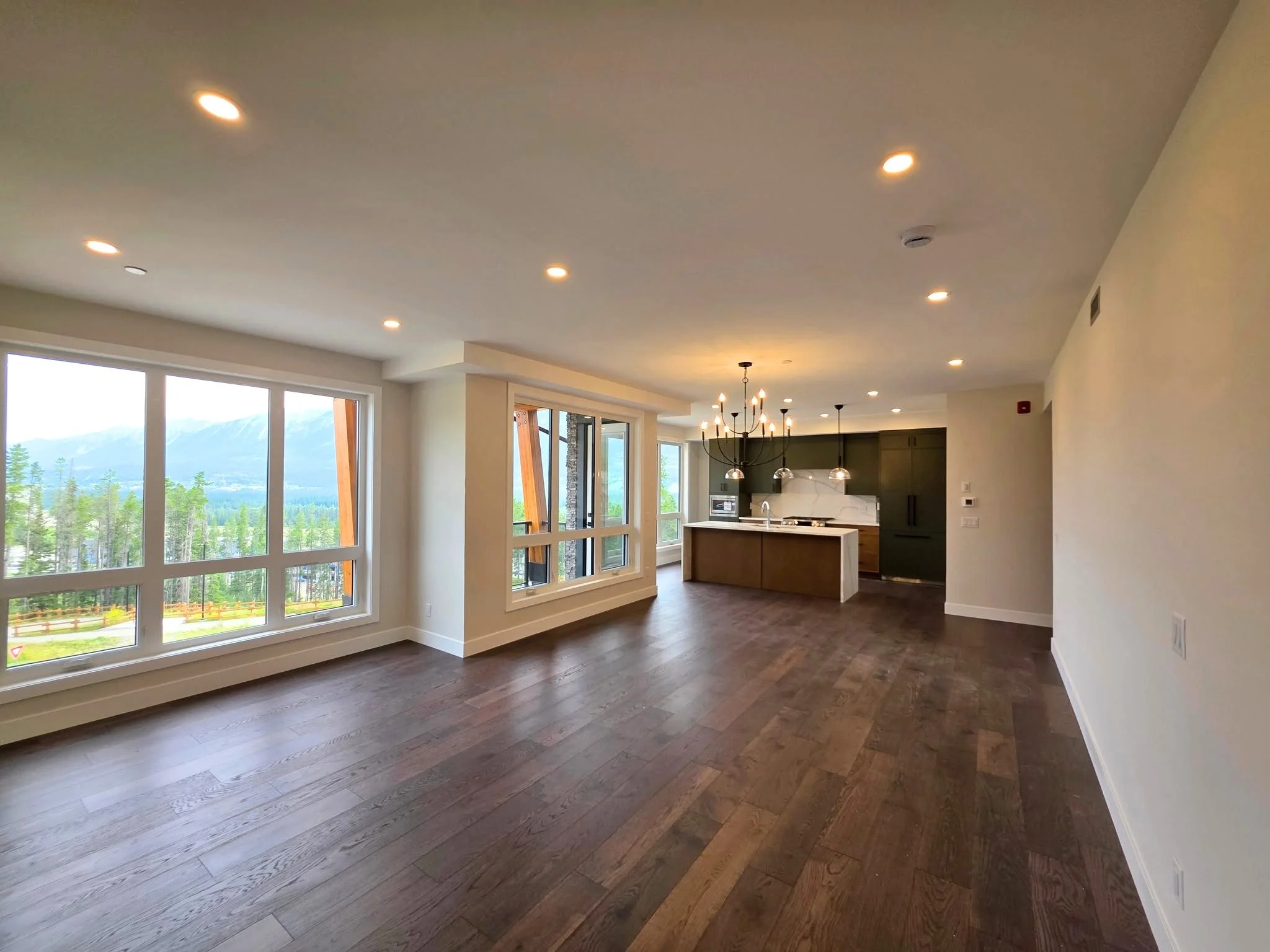 Interior repaint of a condo in Stewart Creek, Canmore — Final Coat Painting Inc.