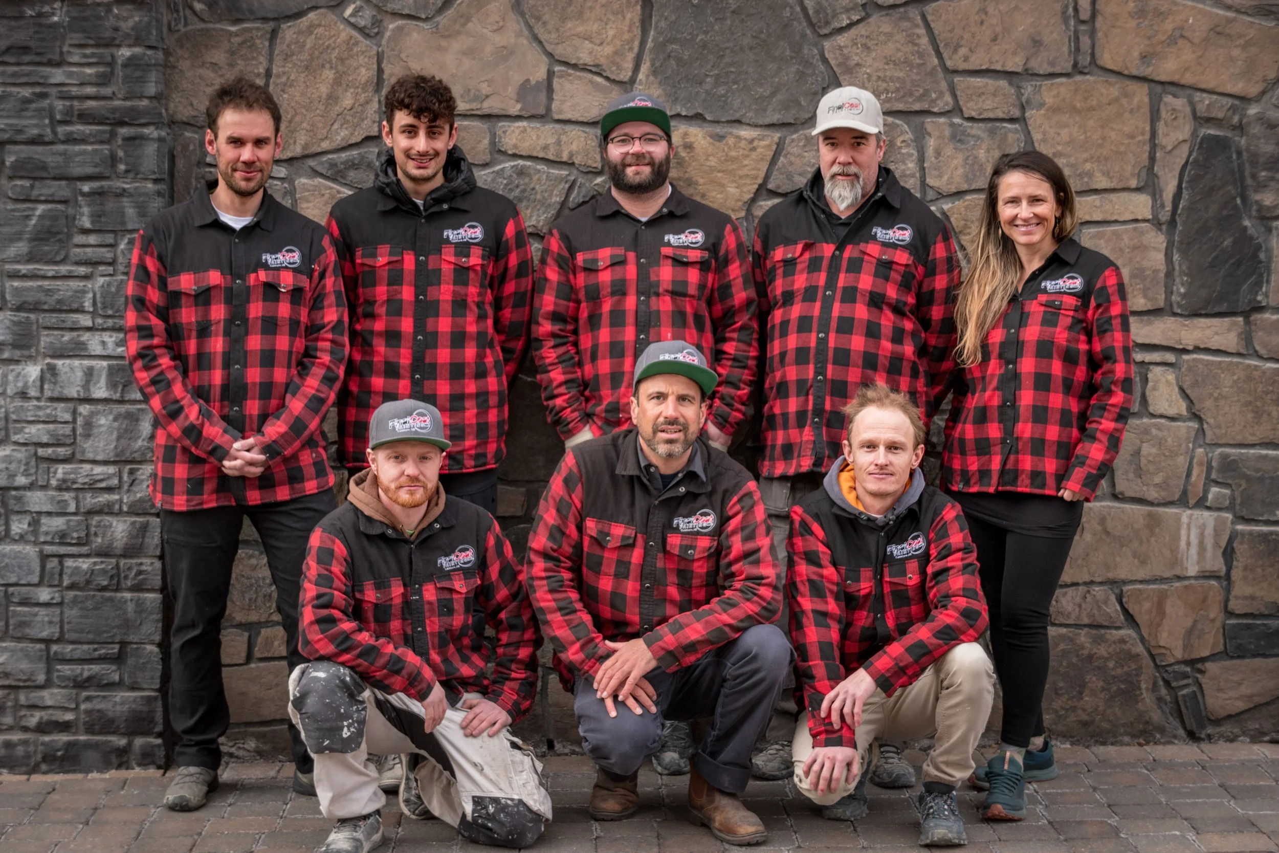 Final Coat Painting crew, local Canmore painting company