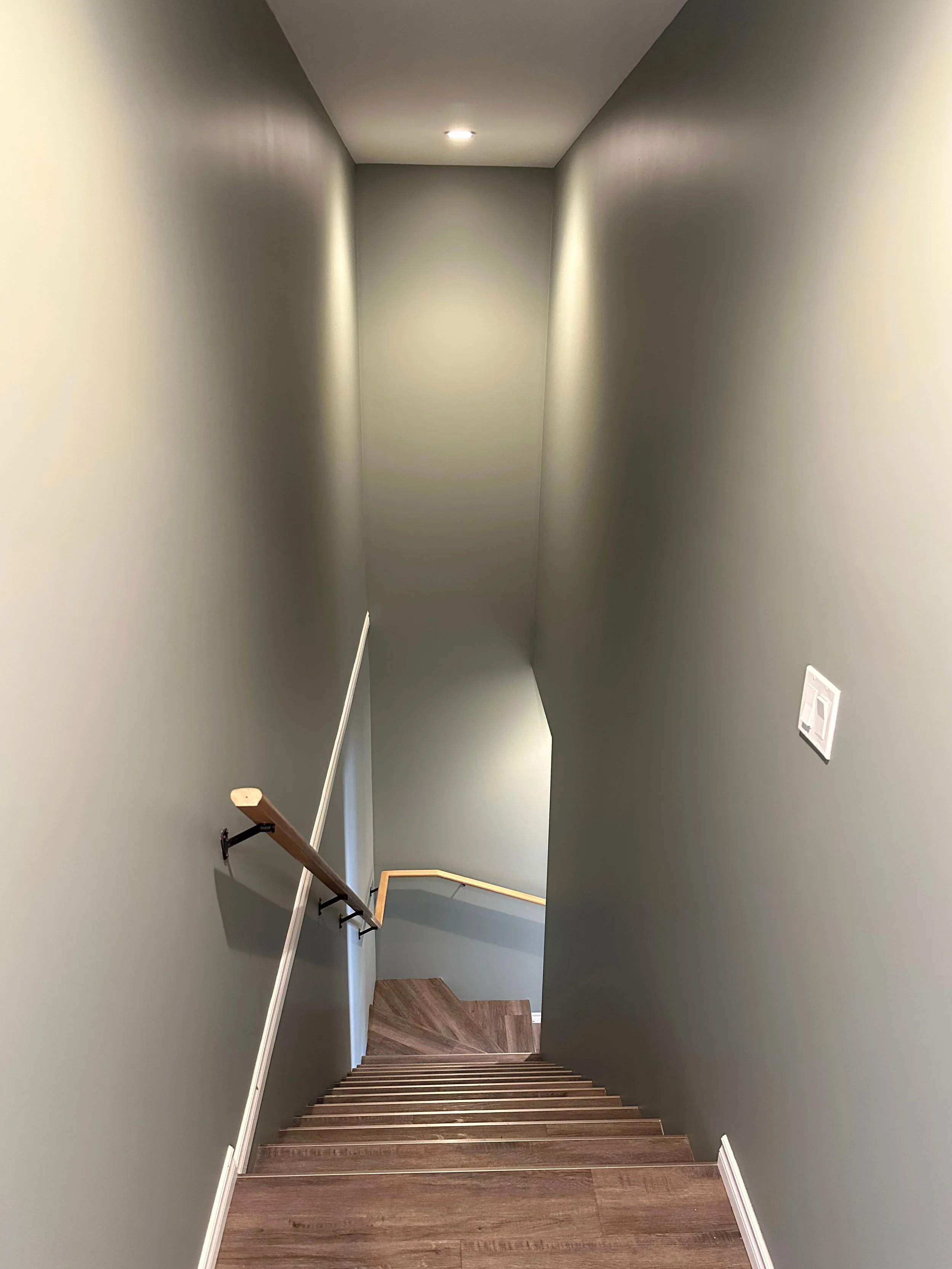 Full interior repaint in Dead Man's Flats, Alberta, by Final Coat Painting Inc.