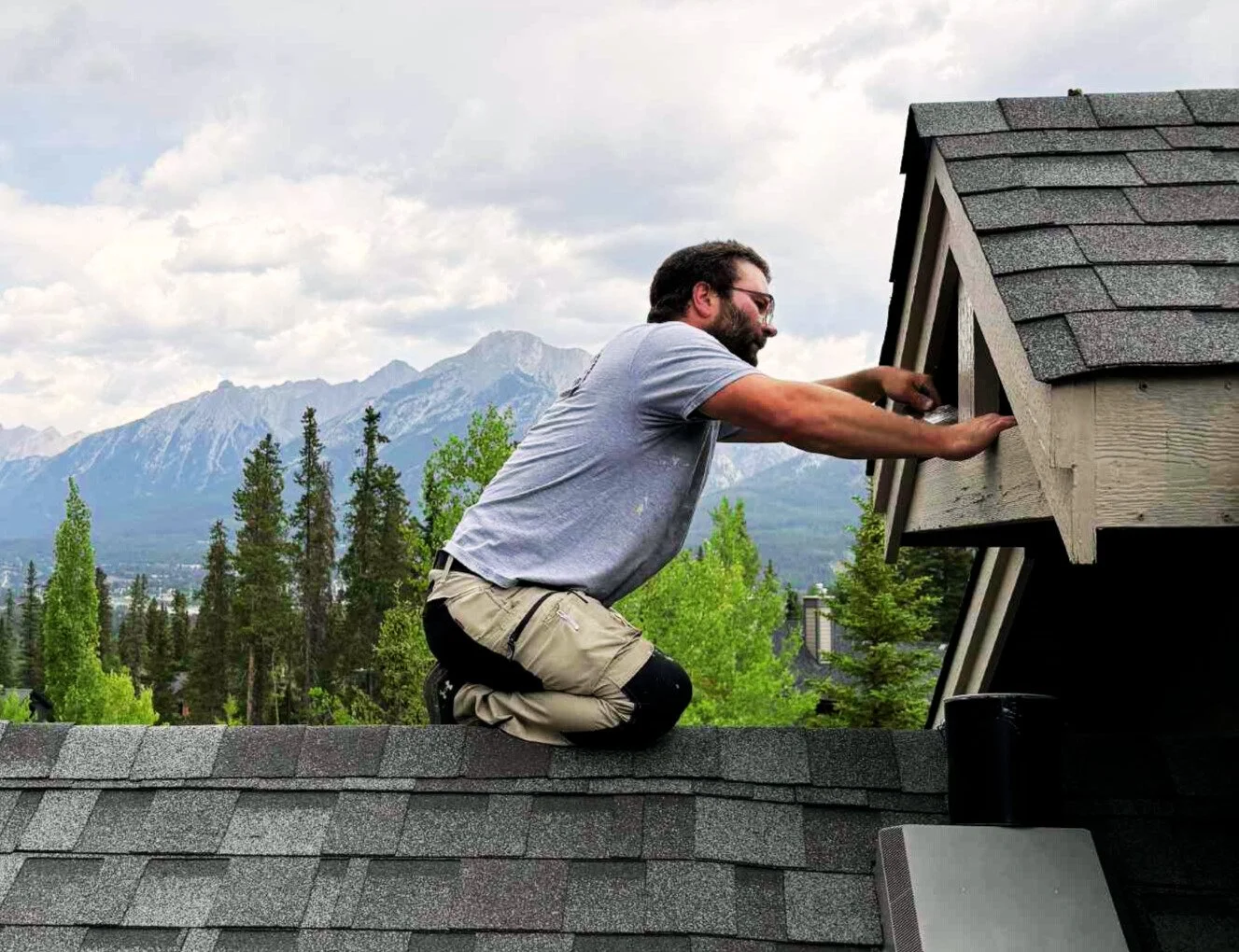 Meticulous painting work done in Canmore and the bow valley