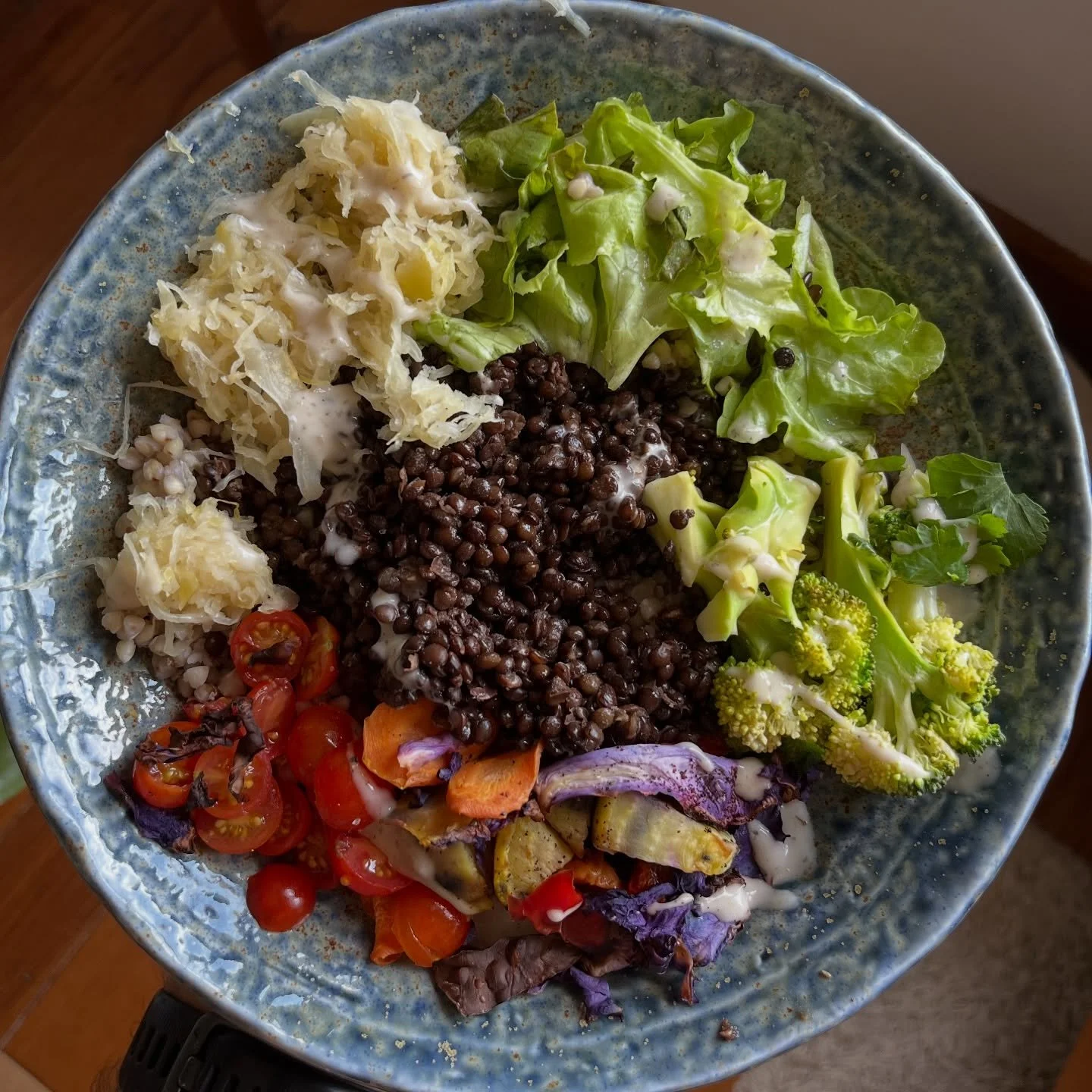 Back with a fresh instalment of &lsquo;grain green bean&rsquo;, or in this case &lsquo;grain green lentil&rsquo; (aka my life mantra).

This salad is hearty, refreshing and real food to fuel your recovery. 

Plus it&rsquo;s another excuse to eat more