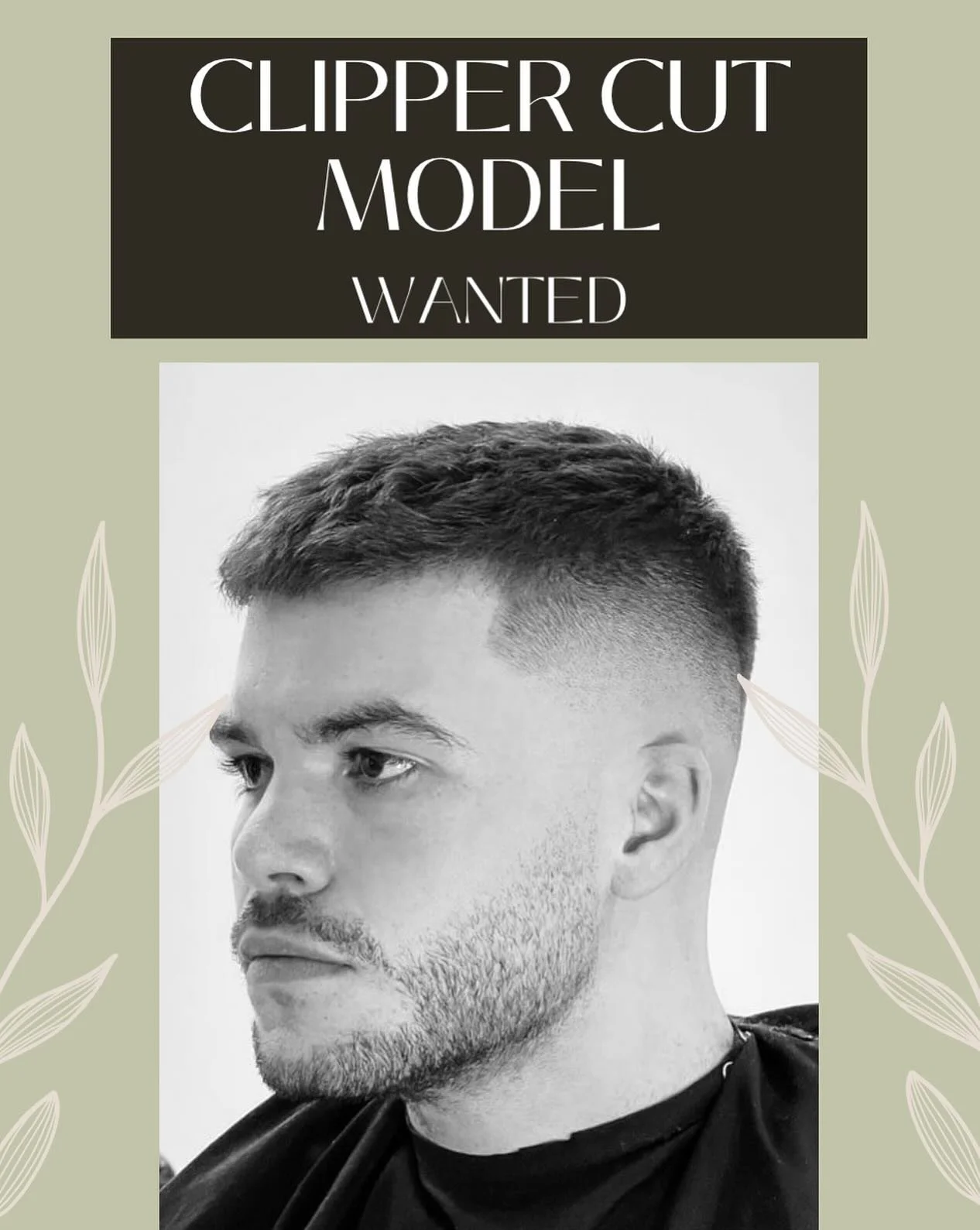 Thinking about switching things up? now&rsquo;s the perfect time for a change!

We&rsquo;re currently looking for a few clipper cut models for an exclusive training day with Zaibatsu &amp; Bloke. This will be completely complementary!!

📅 Date: 24th