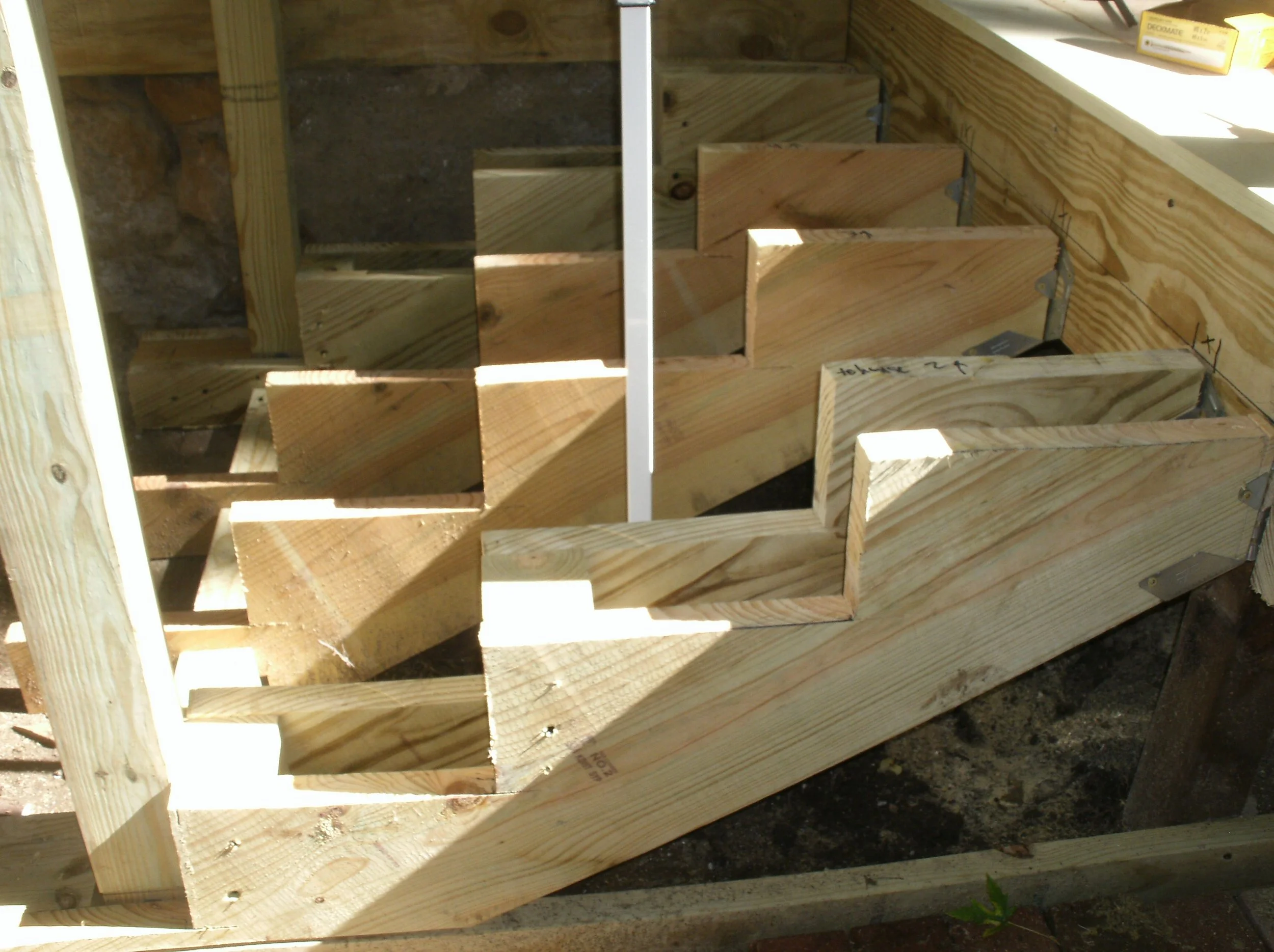 Yet another view of the side porch.