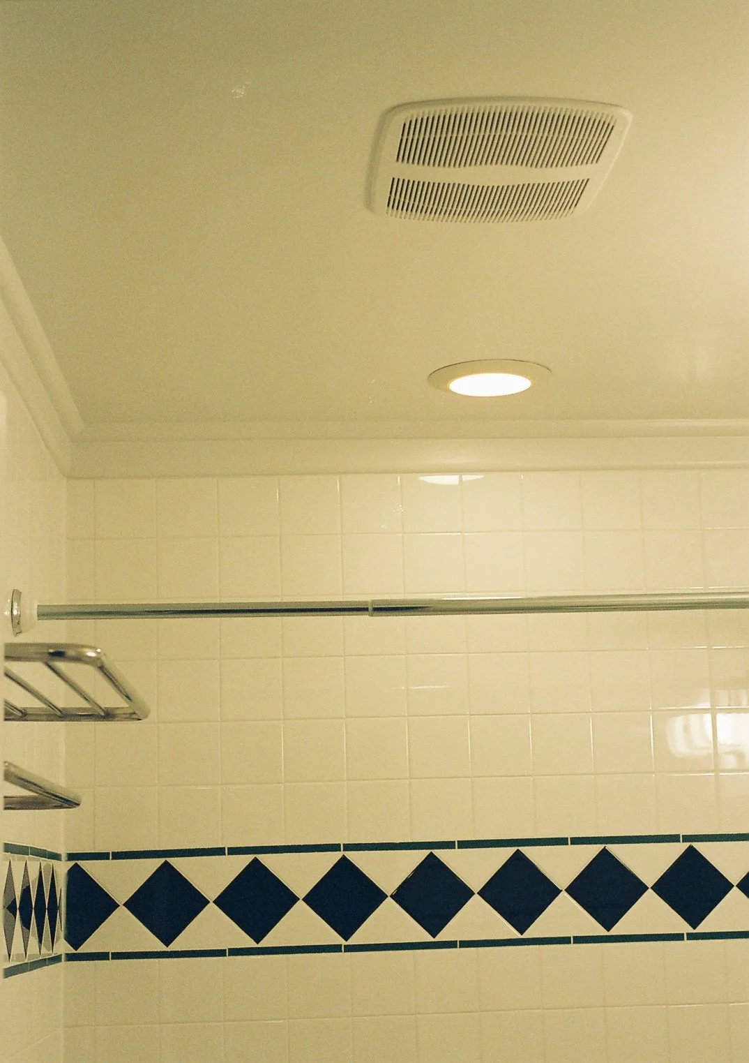 Another view of the wall ceiling intersection trim