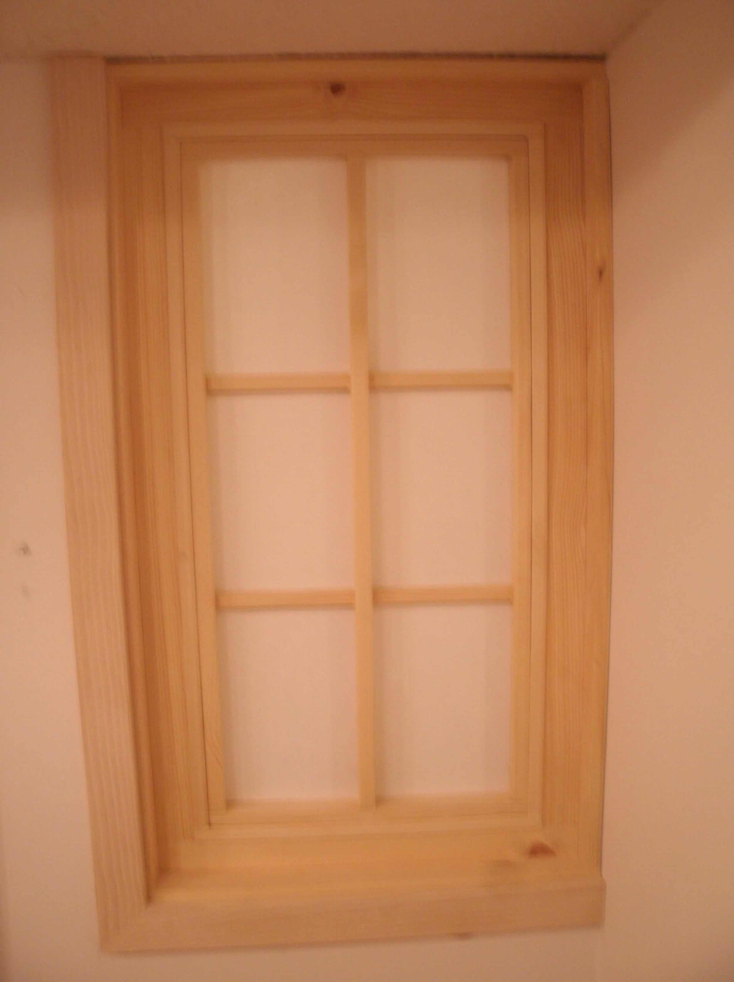 Window from inside the room