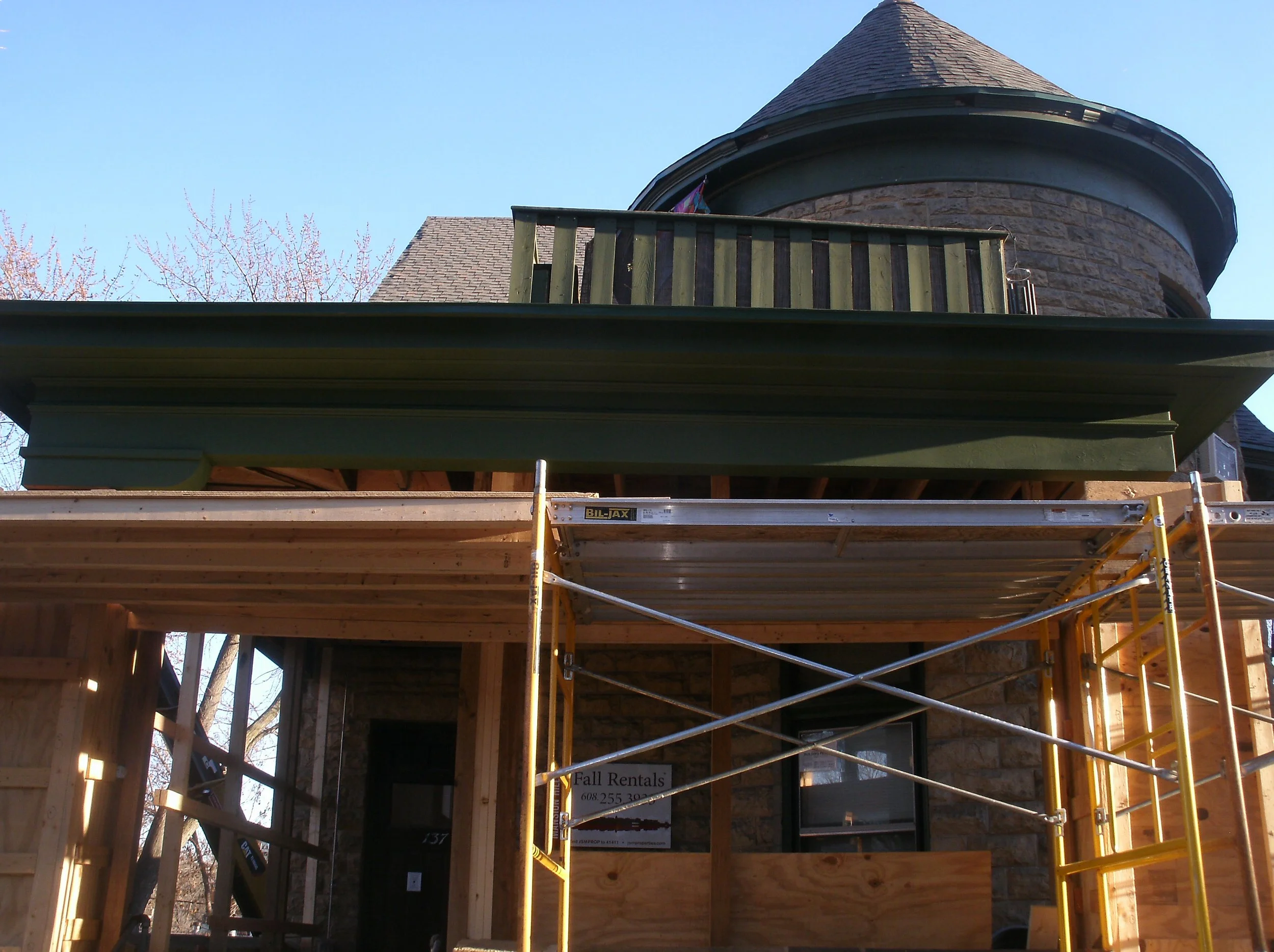 Priming three coats and painting begun.