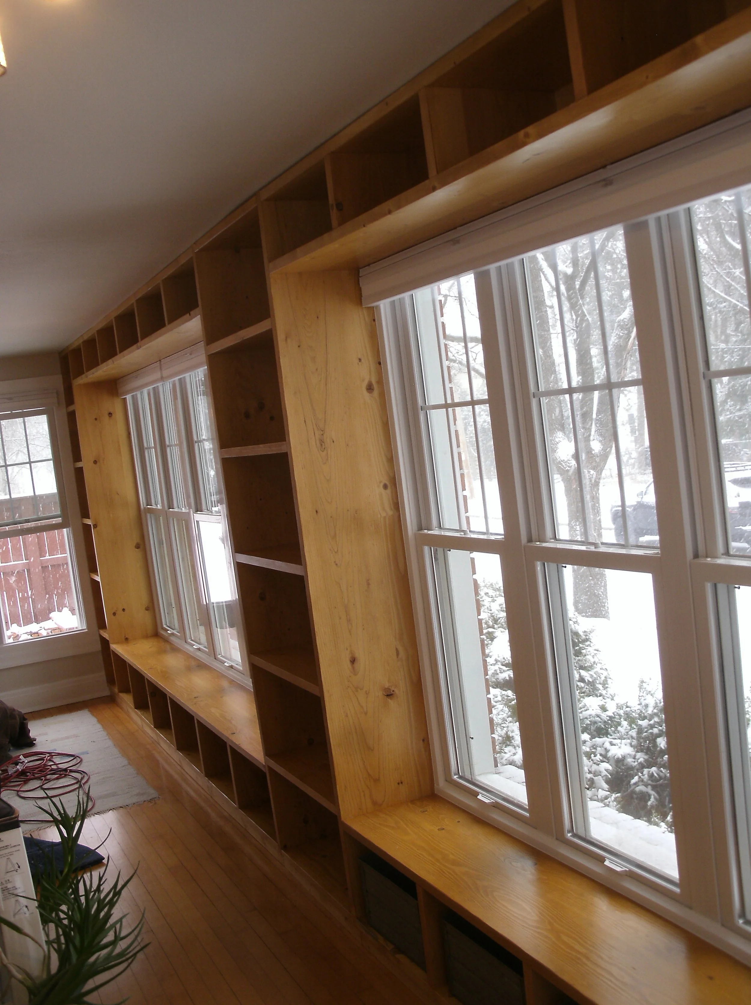 Another view of the wall of Windows