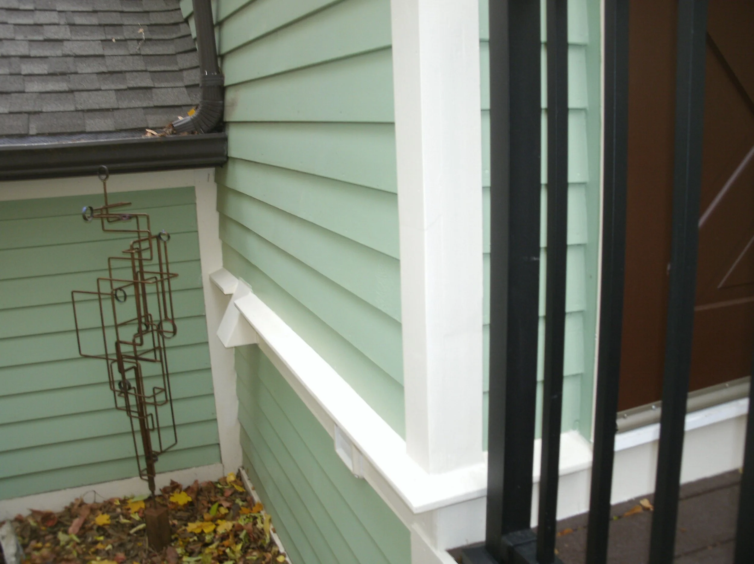 All new wood painted.