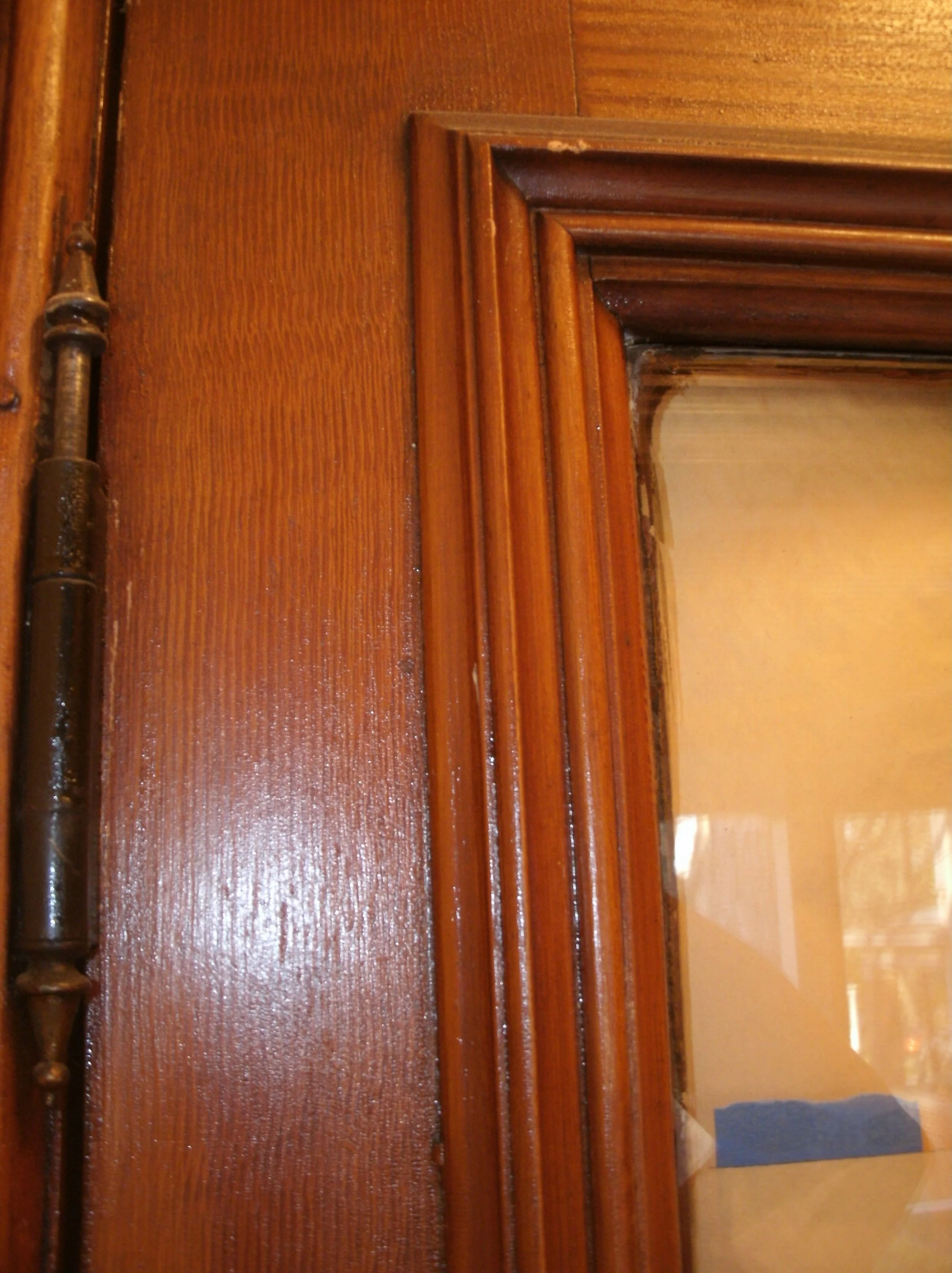 Another view of the old trim to be replicated