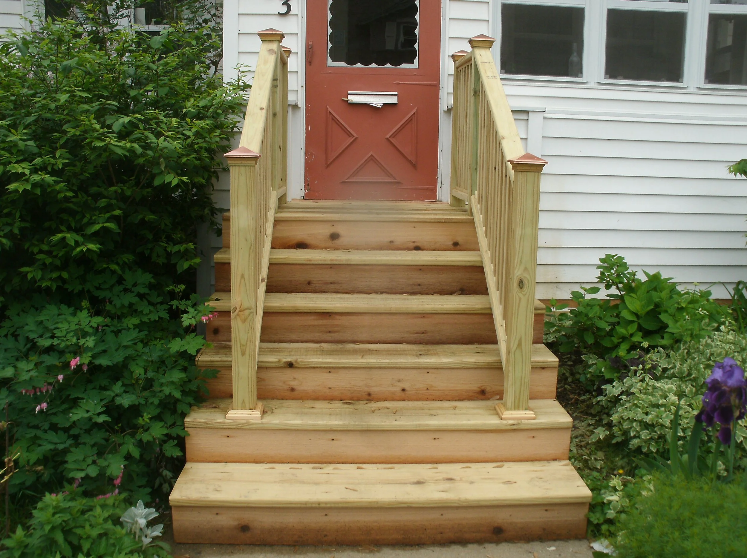 Full view of the new structure