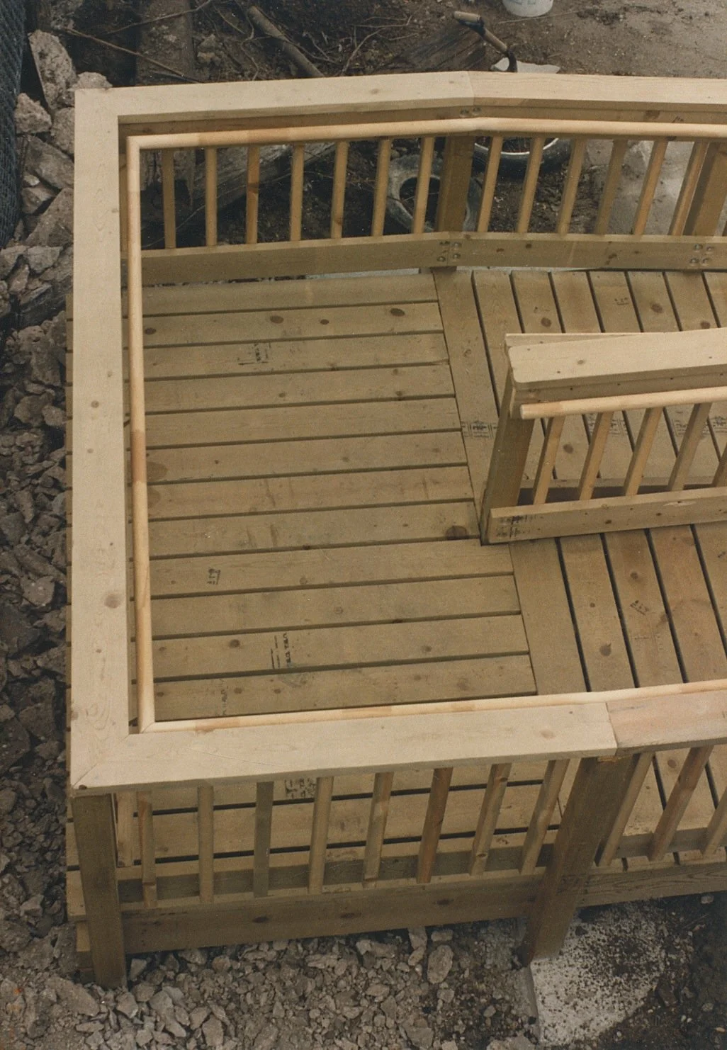 Another view of the “switchback”