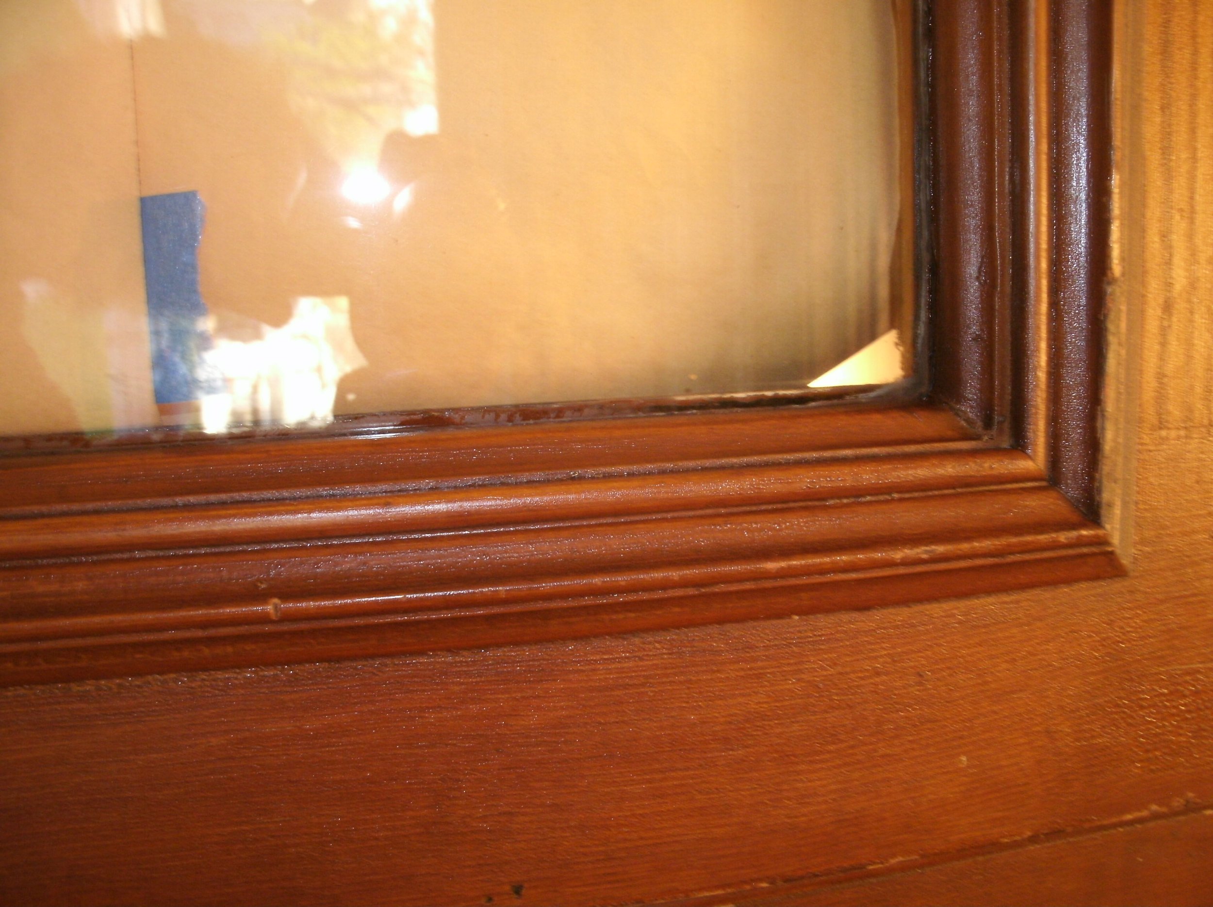 Another view of the old trim to be replicated