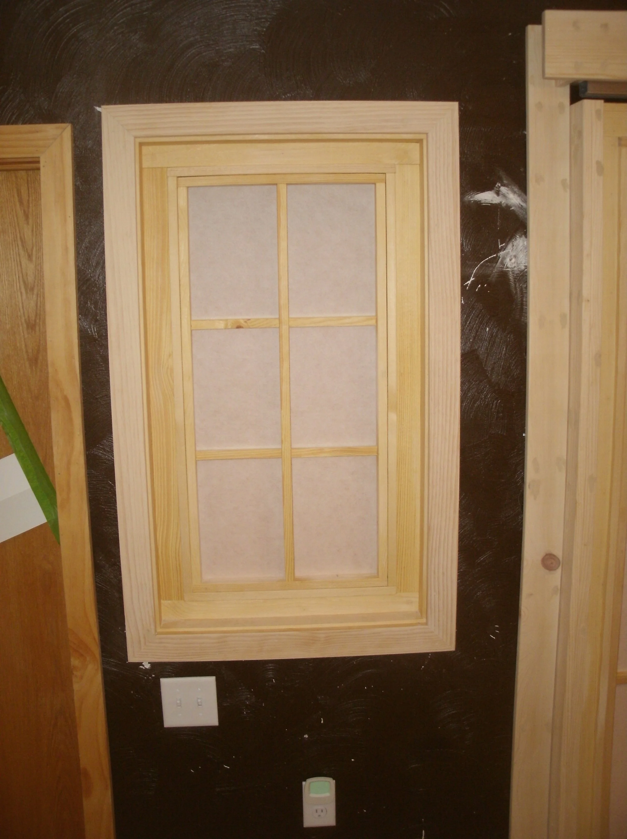 Window from the basement