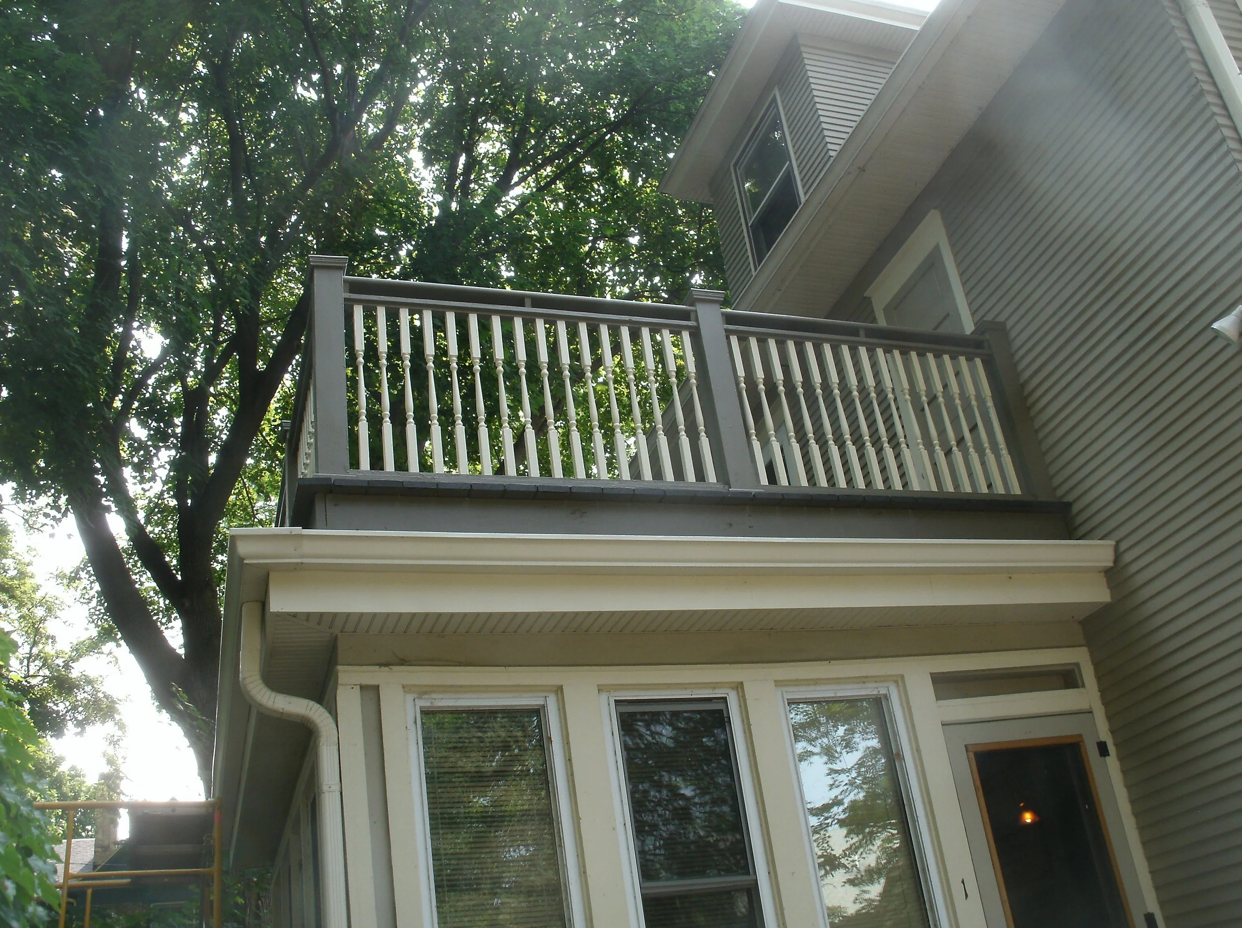 A view from the ground.