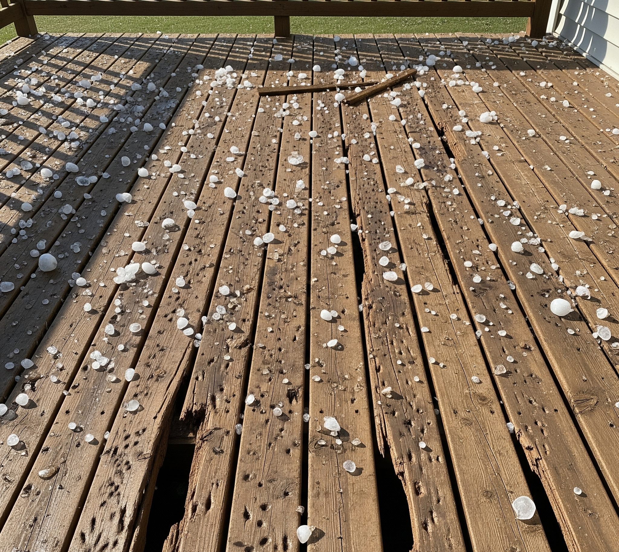 Hail Happens: Protect Your Deck from Damage