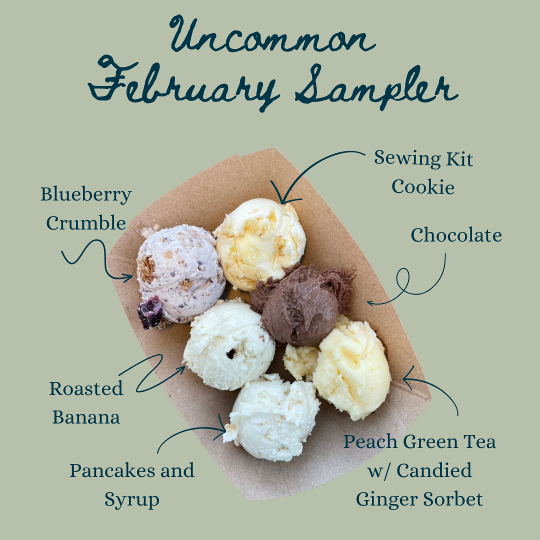 six ice cream sampler